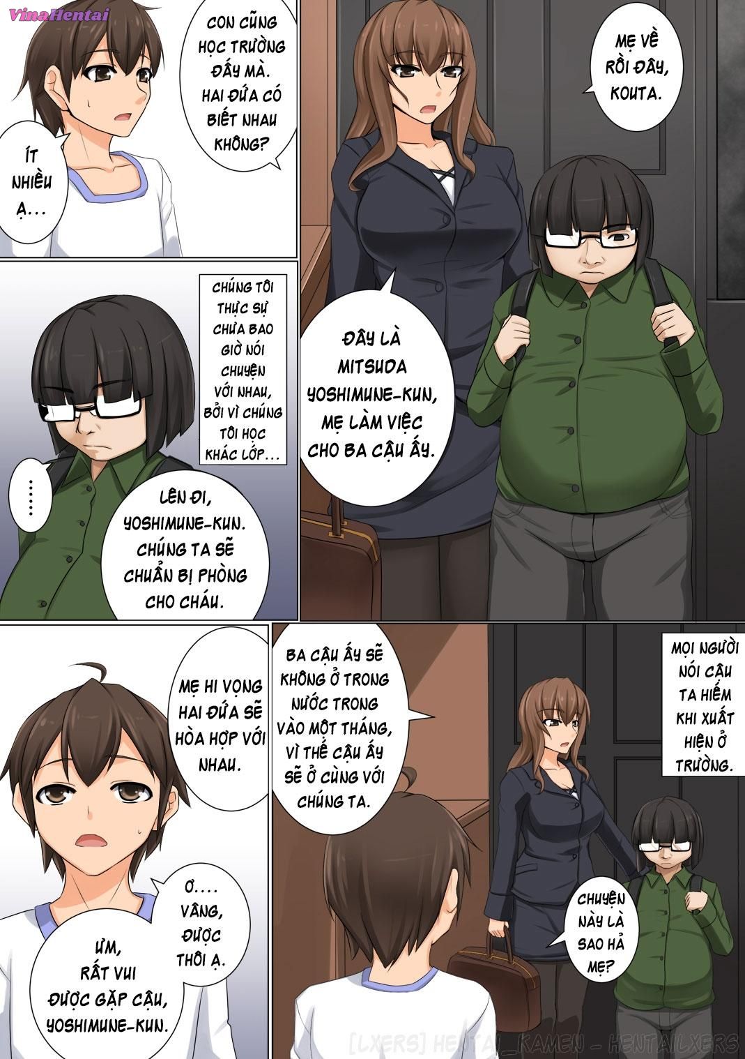 HentaiVN.net - Ảnh 7 - Daisuki na Mama ga Ie de Azukatta Shachou no Kuso Musuko no Chinpo no Toriko ni Sarete ita - Oneshot