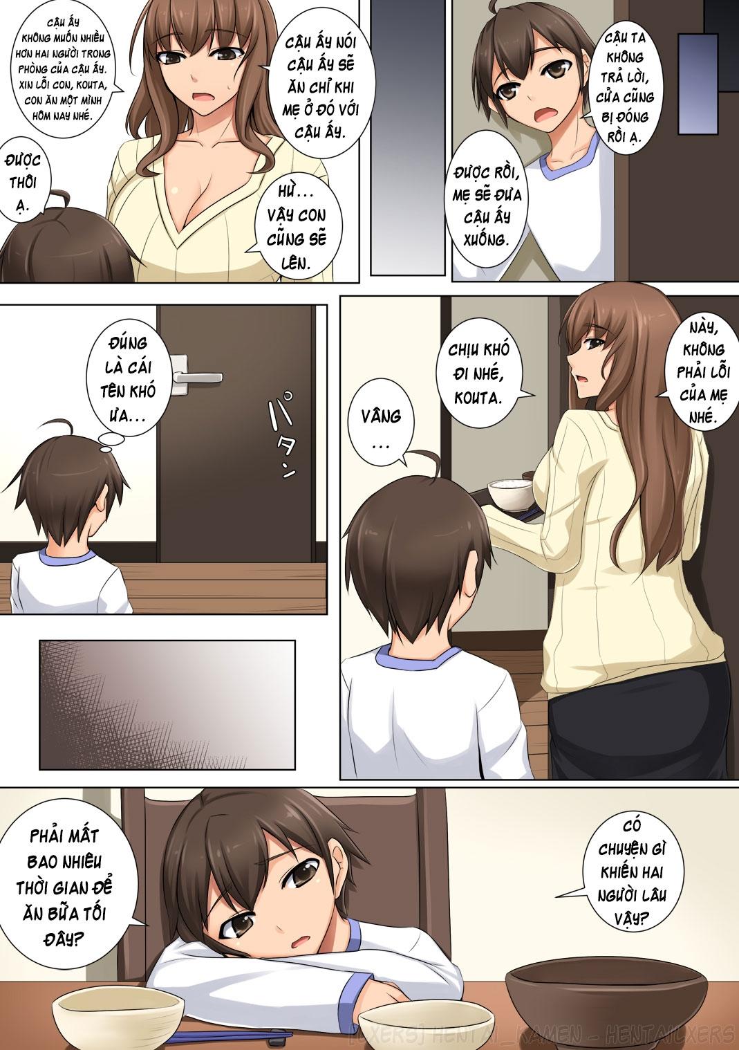 HentaiVN.net - Ảnh 10 - Daisuki na Mama ga Ie de Azukatta Shachou no Kuso Musuko no Chinpo no Toriko ni Sarete ita - Oneshot