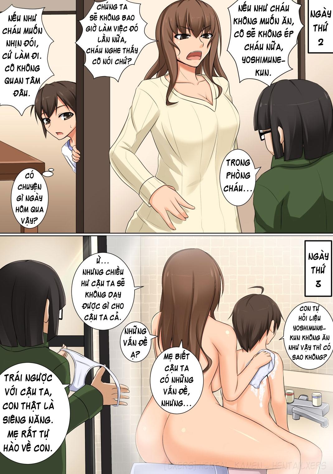 HentaiVN.net - Ảnh 12 - Daisuki na Mama ga Ie de Azukatta Shachou no Kuso Musuko no Chinpo no Toriko ni Sarete ita - Oneshot