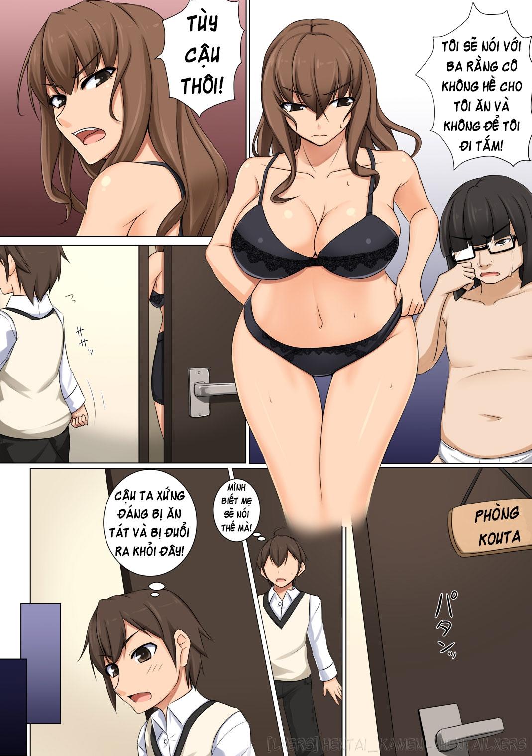 HentaiVN.net - Ảnh 20 - Daisuki na Mama ga Ie de Azukatta Shachou no Kuso Musuko no Chinpo no Toriko ni Sarete ita - Oneshot