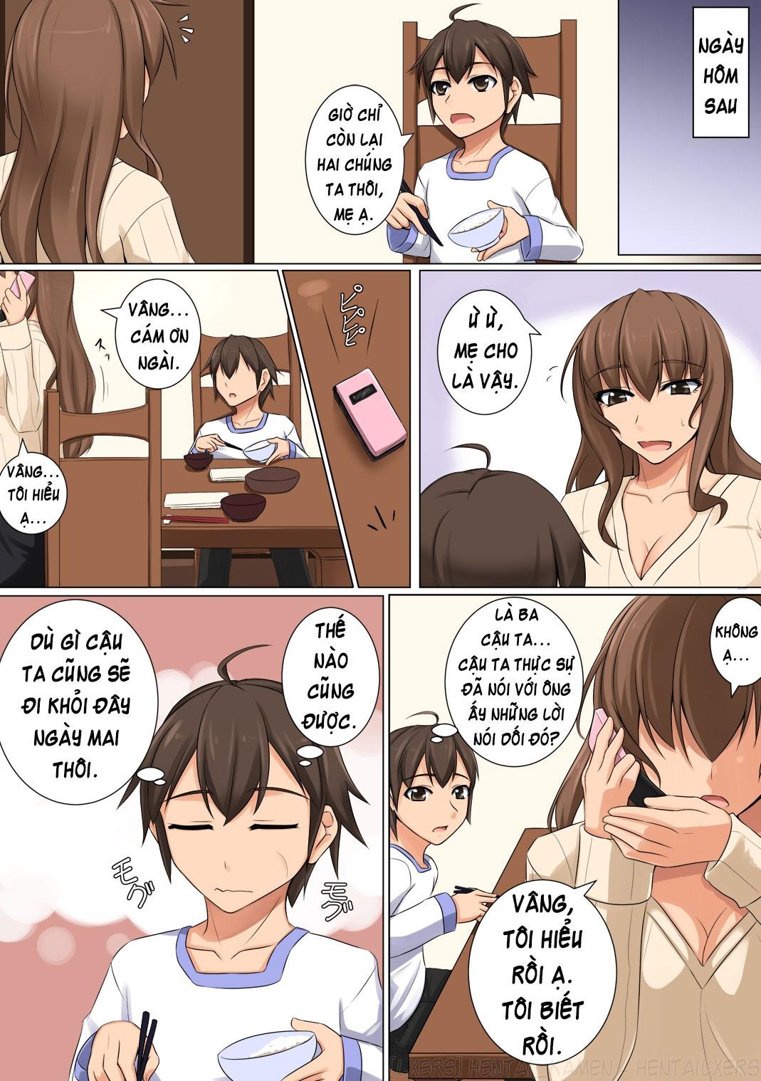 HentaiVN.net - Ảnh 21 - Daisuki na Mama ga Ie de Azukatta Shachou no Kuso Musuko no Chinpo no Toriko ni Sarete ita - Oneshot