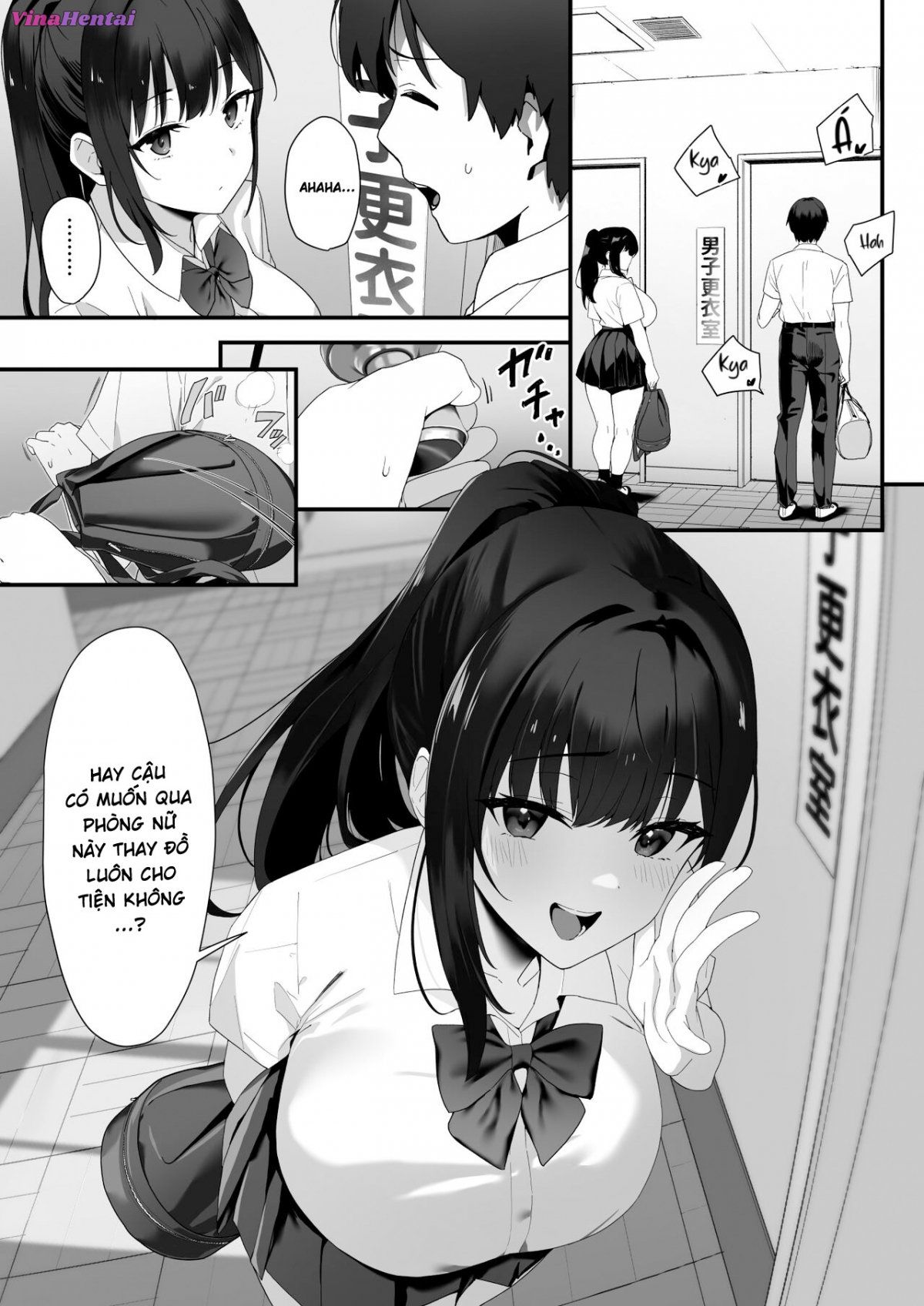 HentaiVN.net - Ảnh 20 - Hagure Mate − Yari Kyoushitsu no 2 - Oneshot