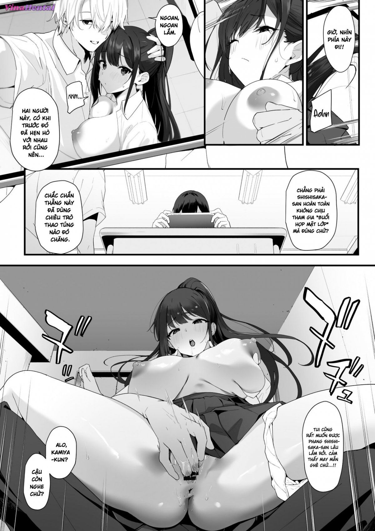 HentaiVN.net - Ảnh 30 - Hagure Mate − Yari Kyoushitsu no 2 - Oneshot