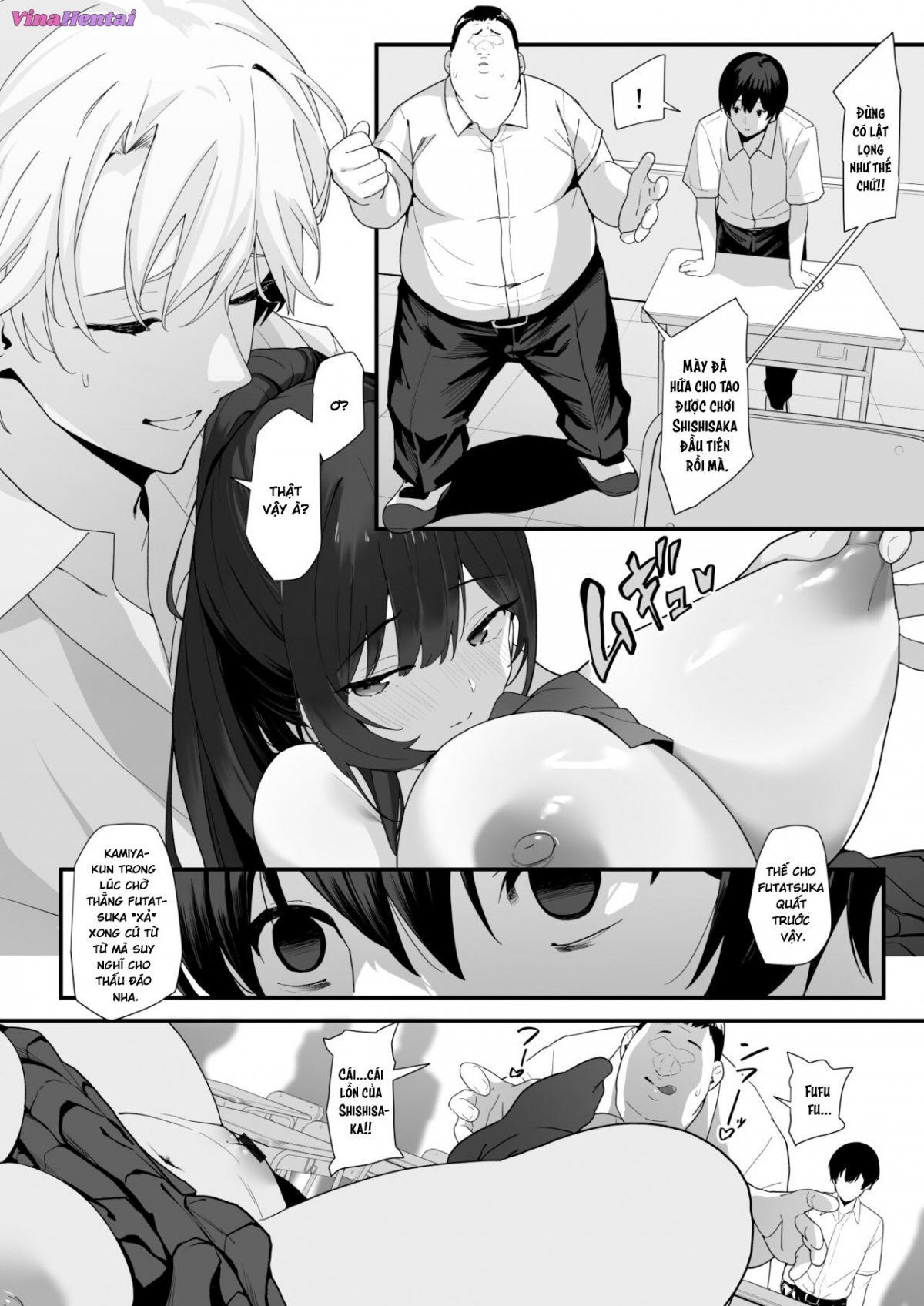 HentaiVN.net - Ảnh 47 - Hagure Mate − Yari Kyoushitsu no 2 - Oneshot
