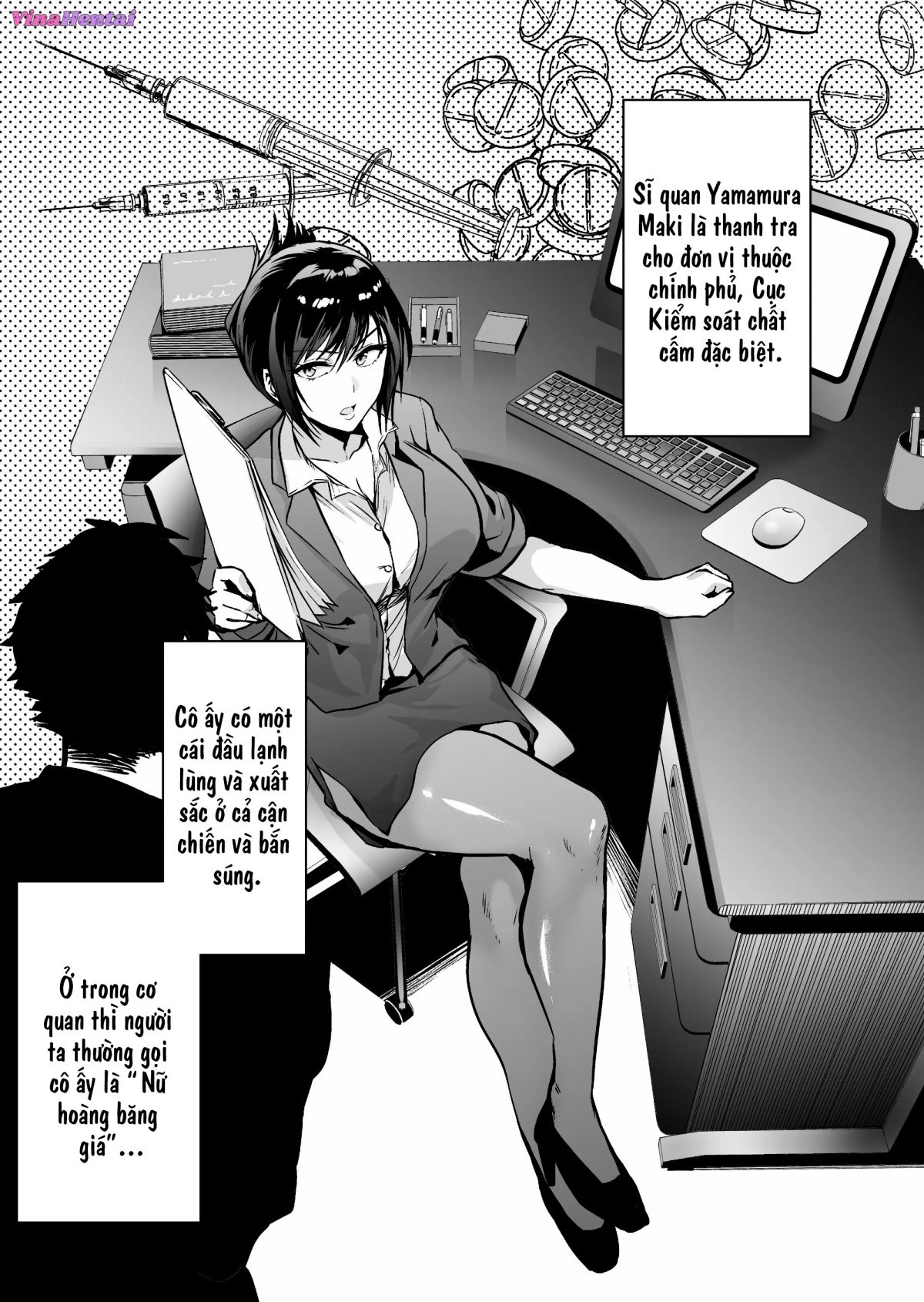HentaiVN.net - Ảnh 7 - Hema Shita Boku O Kabatte Tsukamatta Senpai Onna Sousakan Ga Akutou-Domo Ni Biyaku-Zuke De Yarareru SUGAta Ni Kuzu Bokki - Chap 1