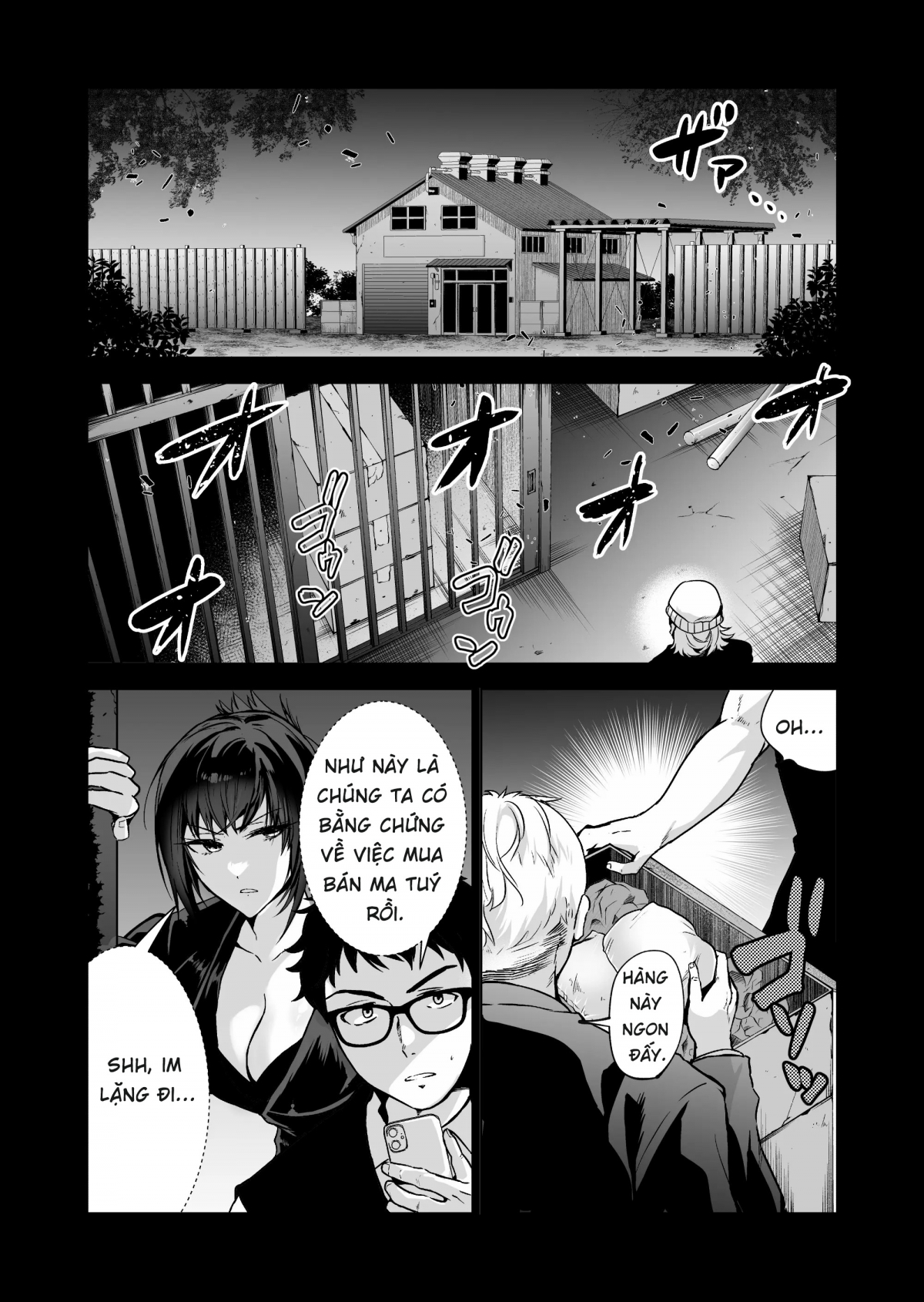 HentaiVN.net - Ảnh 13 - Hema Shita Boku O Kabatte Tsukamatta Senpai Onna Sousakan Ga Akutou-Domo Ni Biyaku-Zuke De Yarareru SUGAta Ni Kuzu Bokki - Chap 1