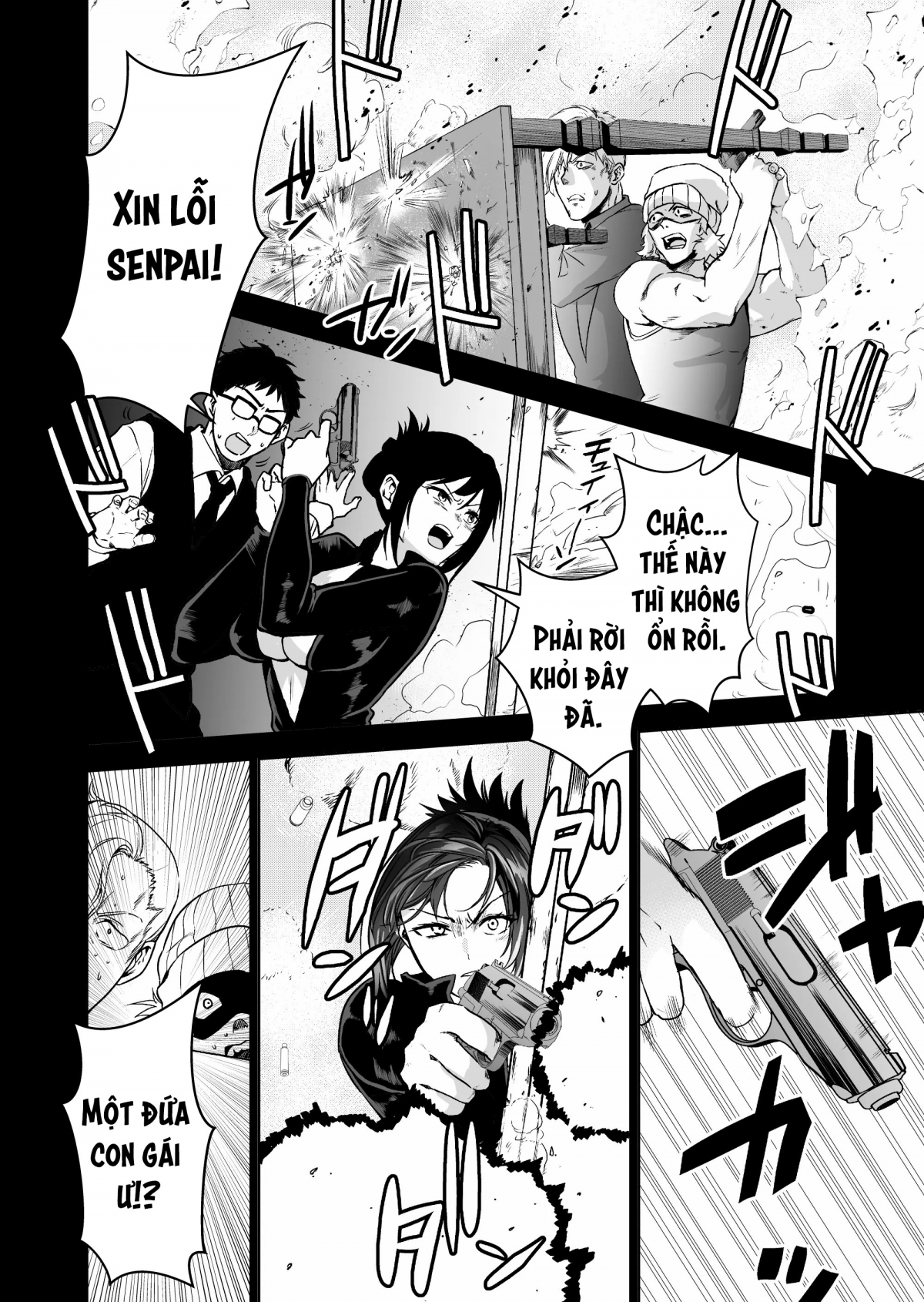 HentaiVN.net - Ảnh 16 - Hema Shita Boku O Kabatte Tsukamatta Senpai Onna Sousakan Ga Akutou-Domo Ni Biyaku-Zuke De Yarareru SUGAta Ni Kuzu Bokki - Chap 1