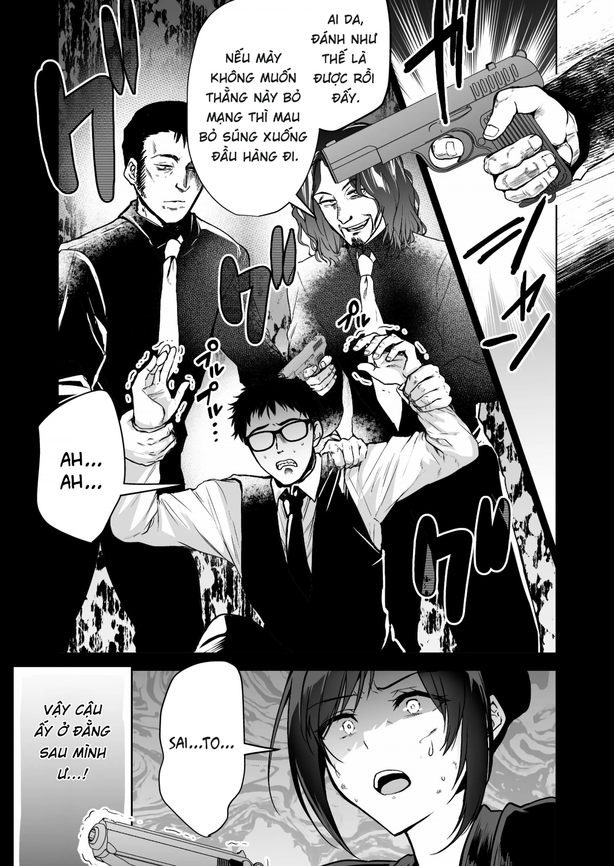 HentaiVN.net - Ảnh 18 - Hema Shita Boku O Kabatte Tsukamatta Senpai Onna Sousakan Ga Akutou-Domo Ni Biyaku-Zuke De Yarareru SUGAta Ni Kuzu Bokki - Chap 1