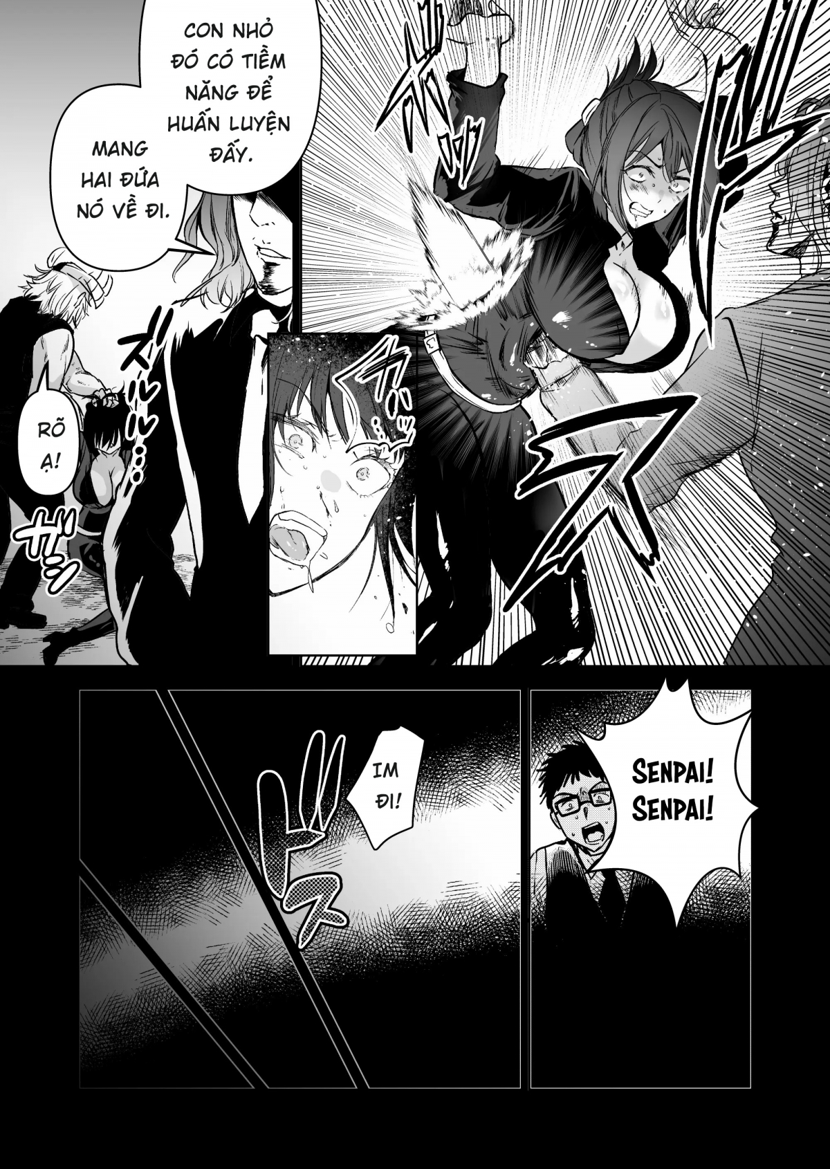 HentaiVN.net - Ảnh 21 - Hema Shita Boku O Kabatte Tsukamatta Senpai Onna Sousakan Ga Akutou-Domo Ni Biyaku-Zuke De Yarareru SUGAta Ni Kuzu Bokki - Chap 1
