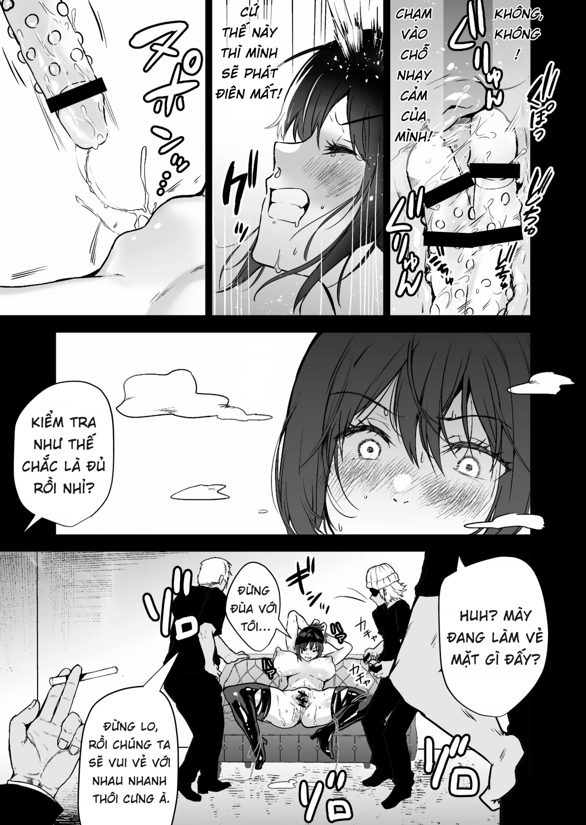 HentaiVN.net - Ảnh 35 - Hema Shita Boku O Kabatte Tsukamatta Senpai Onna Sousakan Ga Akutou-Domo Ni Biyaku-Zuke De Yarareru SUGAta Ni Kuzu Bokki - Chap 1