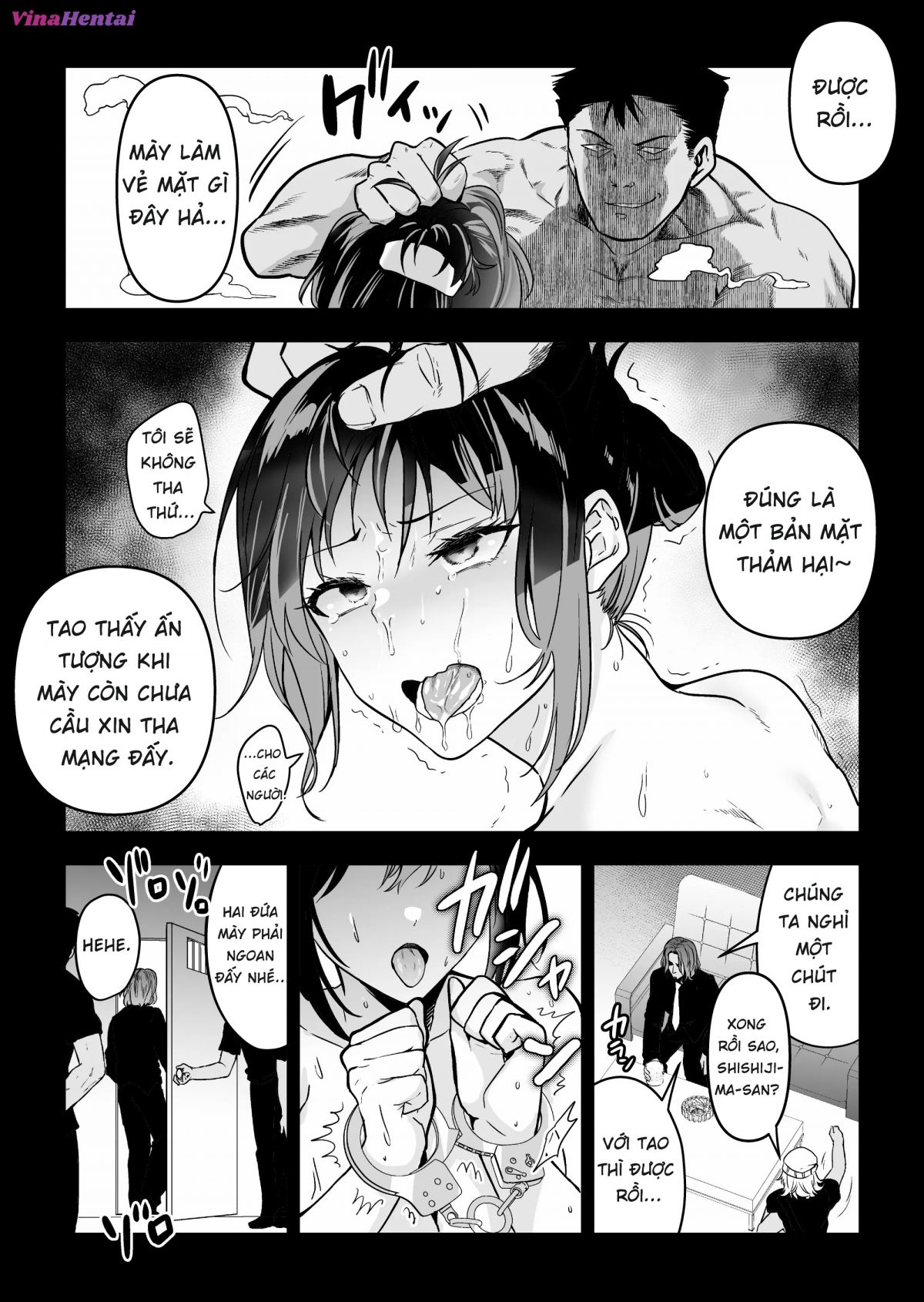 HentaiVN.net - Ảnh 46 - Hema Shita Boku O Kabatte Tsukamatta Senpai Onna Sousakan Ga Akutou-Domo Ni Biyaku-Zuke De Yarareru SUGAta Ni Kuzu Bokki - Chap 1