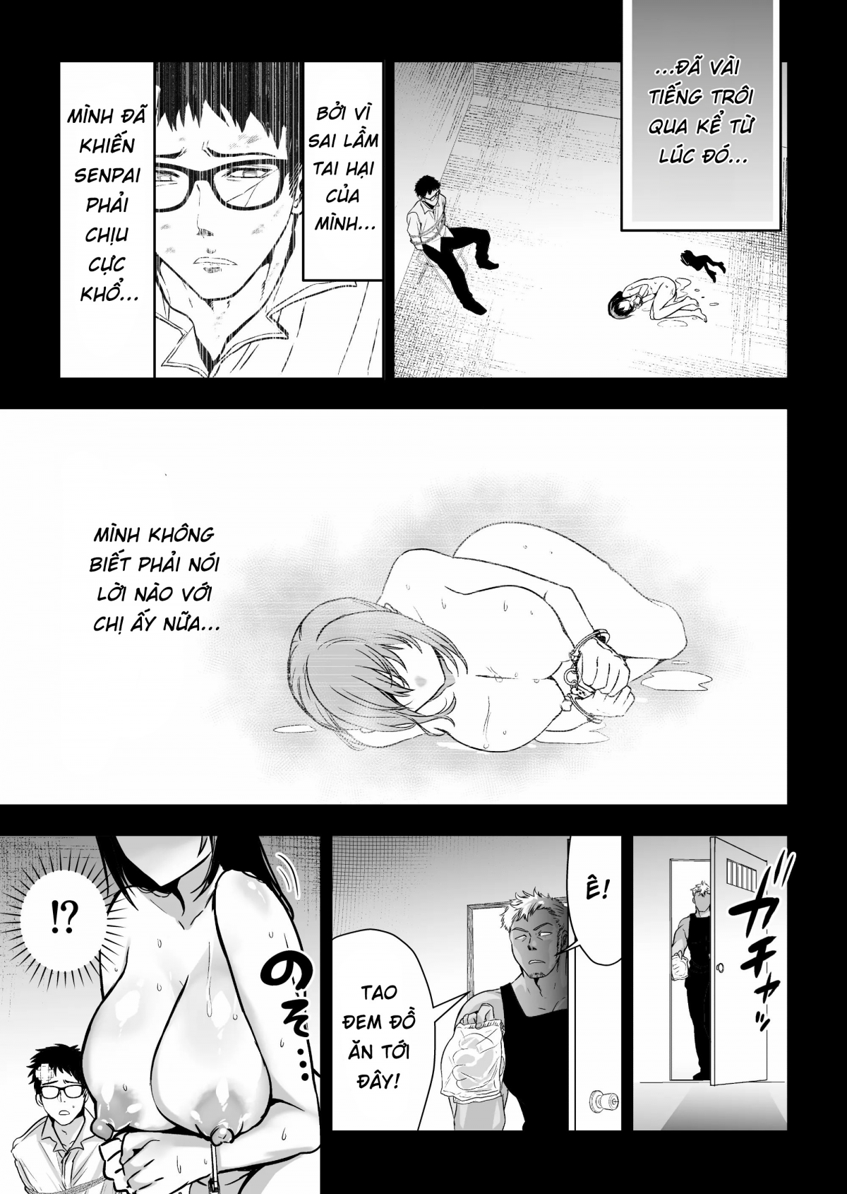 HentaiVN.net - Ảnh 47 - Hema Shita Boku O Kabatte Tsukamatta Senpai Onna Sousakan Ga Akutou-Domo Ni Biyaku-Zuke De Yarareru SUGAta Ni Kuzu Bokki - Chap 1