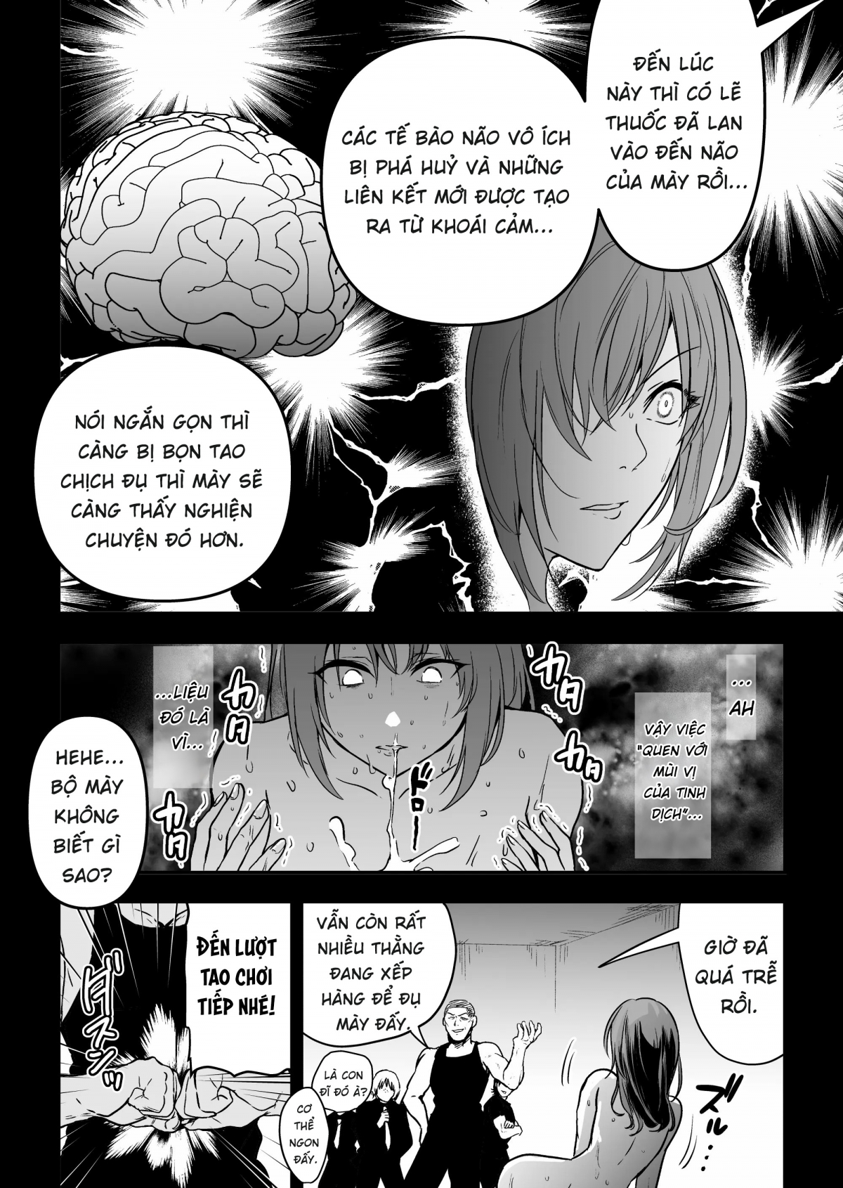 HentaiVN.net - Ảnh 11 - Hema Shita Boku O Kabatte Tsukamatta Senpai Onna Sousakan Ga Akutou-Domo Ni Biyaku-Zuke De Yarareru SUGAta Ni Kuzu Bokki - Chap 2
