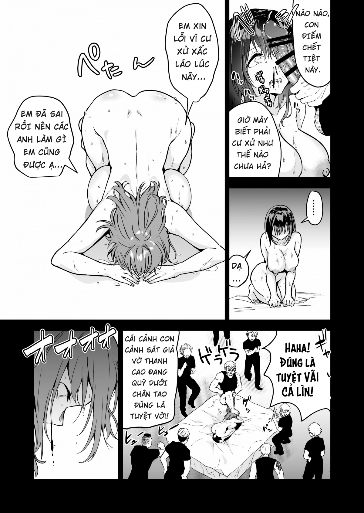 HentaiVN.net - Ảnh 16 - Hema Shita Boku O Kabatte Tsukamatta Senpai Onna Sousakan Ga Akutou-Domo Ni Biyaku-Zuke De Yarareru SUGAta Ni Kuzu Bokki - Chap 2
