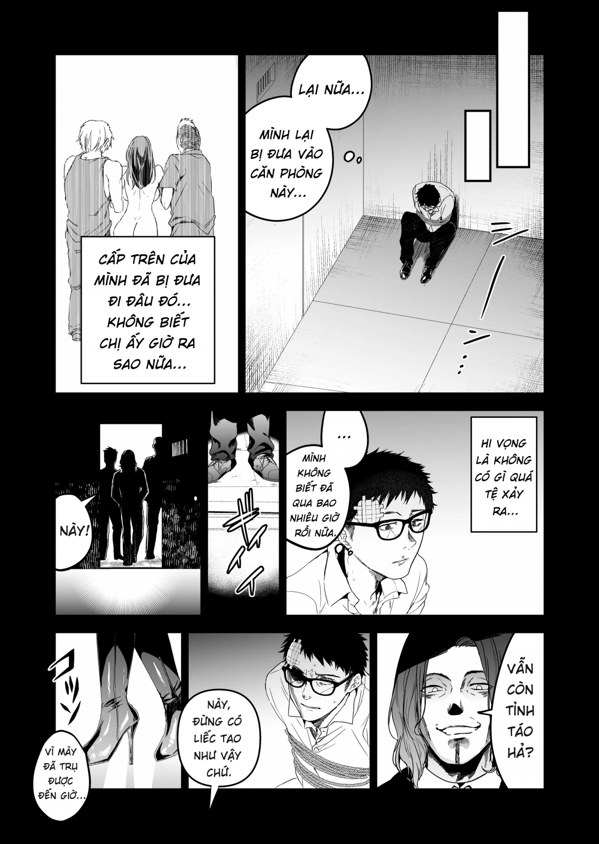 HentaiVN.net - Ảnh 25 - Hema Shita Boku O Kabatte Tsukamatta Senpai Onna Sousakan Ga Akutou-Domo Ni Biyaku-Zuke De Yarareru SUGAta Ni Kuzu Bokki - Chap 2