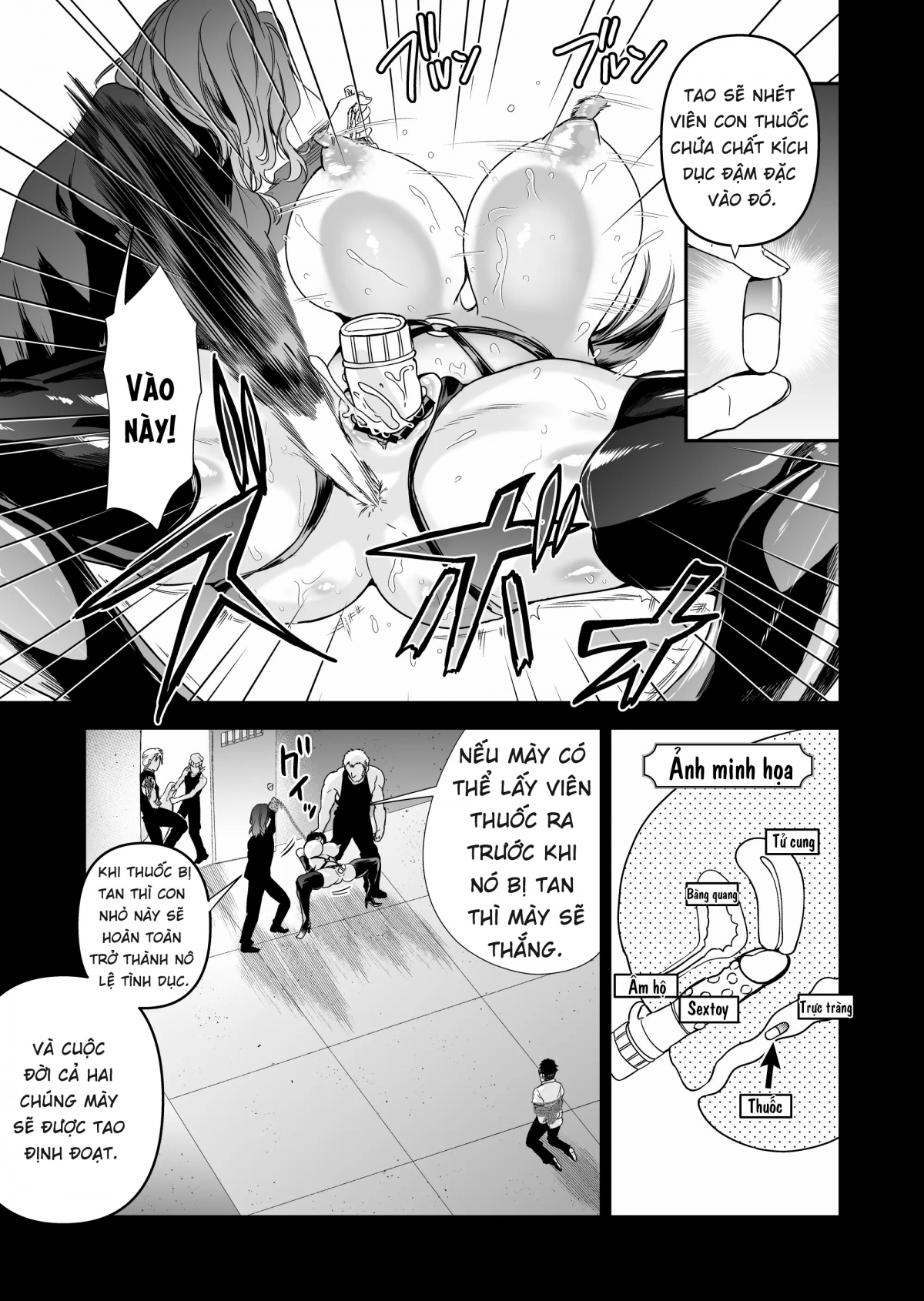 HentaiVN.net - Ảnh 28 - Hema Shita Boku O Kabatte Tsukamatta Senpai Onna Sousakan Ga Akutou-Domo Ni Biyaku-Zuke De Yarareru SUGAta Ni Kuzu Bokki - Chap 2