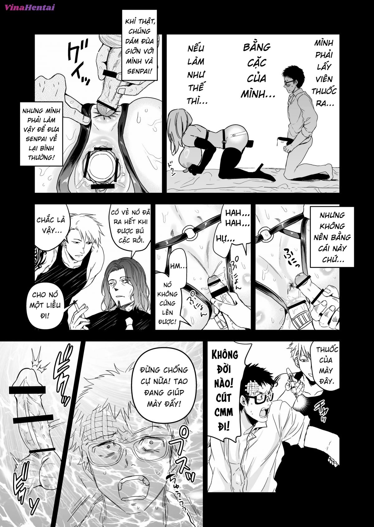 HentaiVN.net - Ảnh 34 - Hema Shita Boku O Kabatte Tsukamatta Senpai Onna Sousakan Ga Akutou-Domo Ni Biyaku-Zuke De Yarareru SUGAta Ni Kuzu Bokki - Chap 2