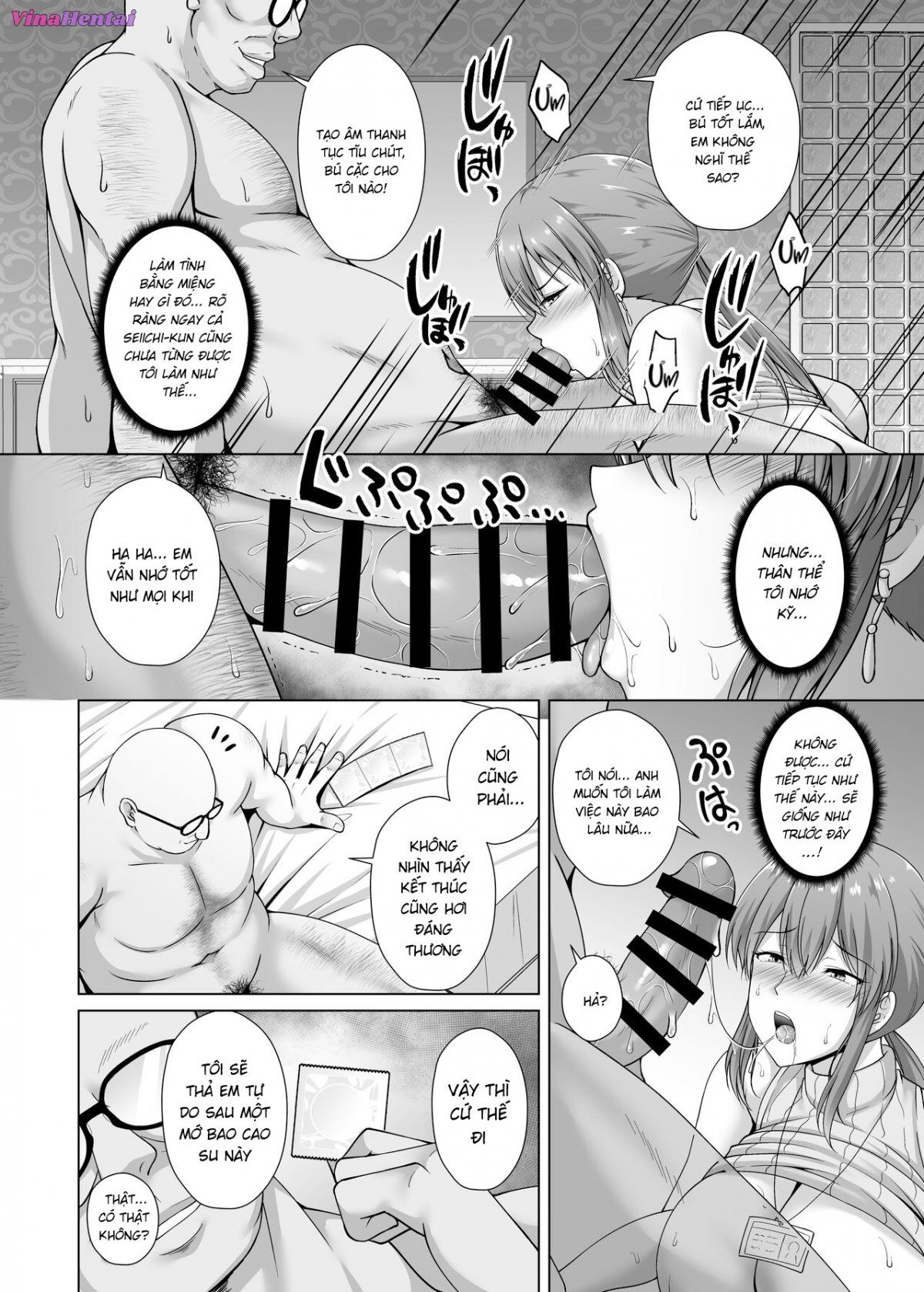 HentaiVN.net - Ảnh 15 - Choukyou Zumi Hitozuma OL wa Joushi ni Dakare Futatabi Ochiru - Oneshot