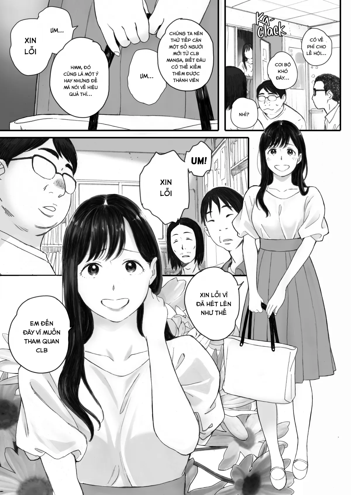 HentaiVN.net - Ảnh 3 - Boku no Senpai Kanojo wa OtaCir no Hime ni Naru - Chap 1