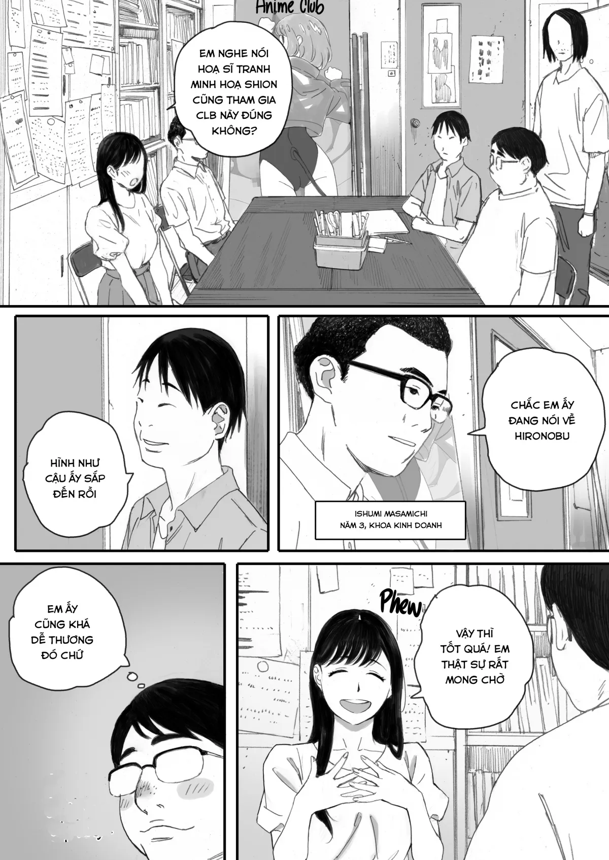 HentaiVN.net - Ảnh 5 - Boku no Senpai Kanojo wa OtaCir no Hime ni Naru - Chap 1