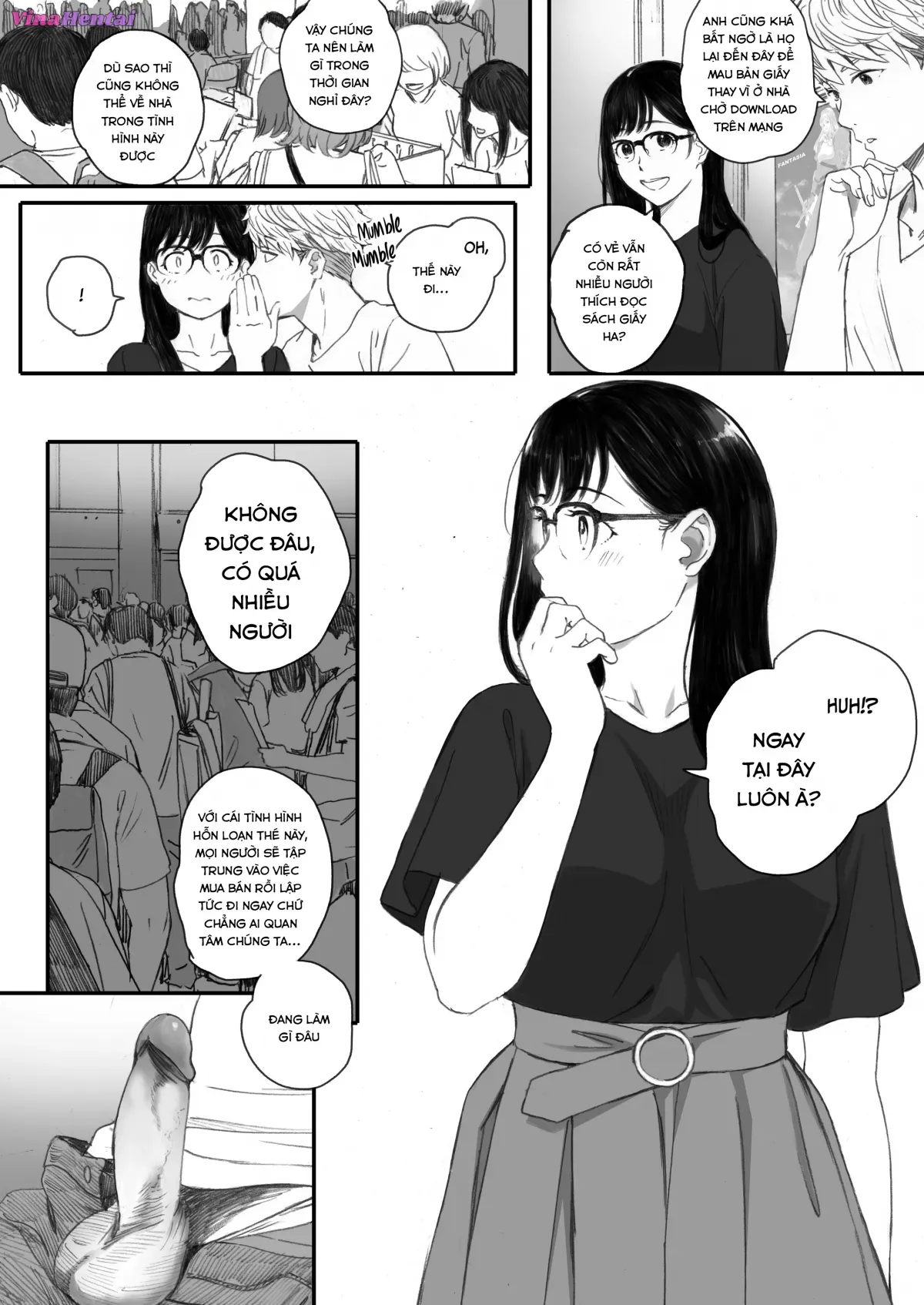 HentaiVN.net - Ảnh 18 - Boku no Senpai Kanojo wa OtaCir no Hime ni Naru - Chap 2