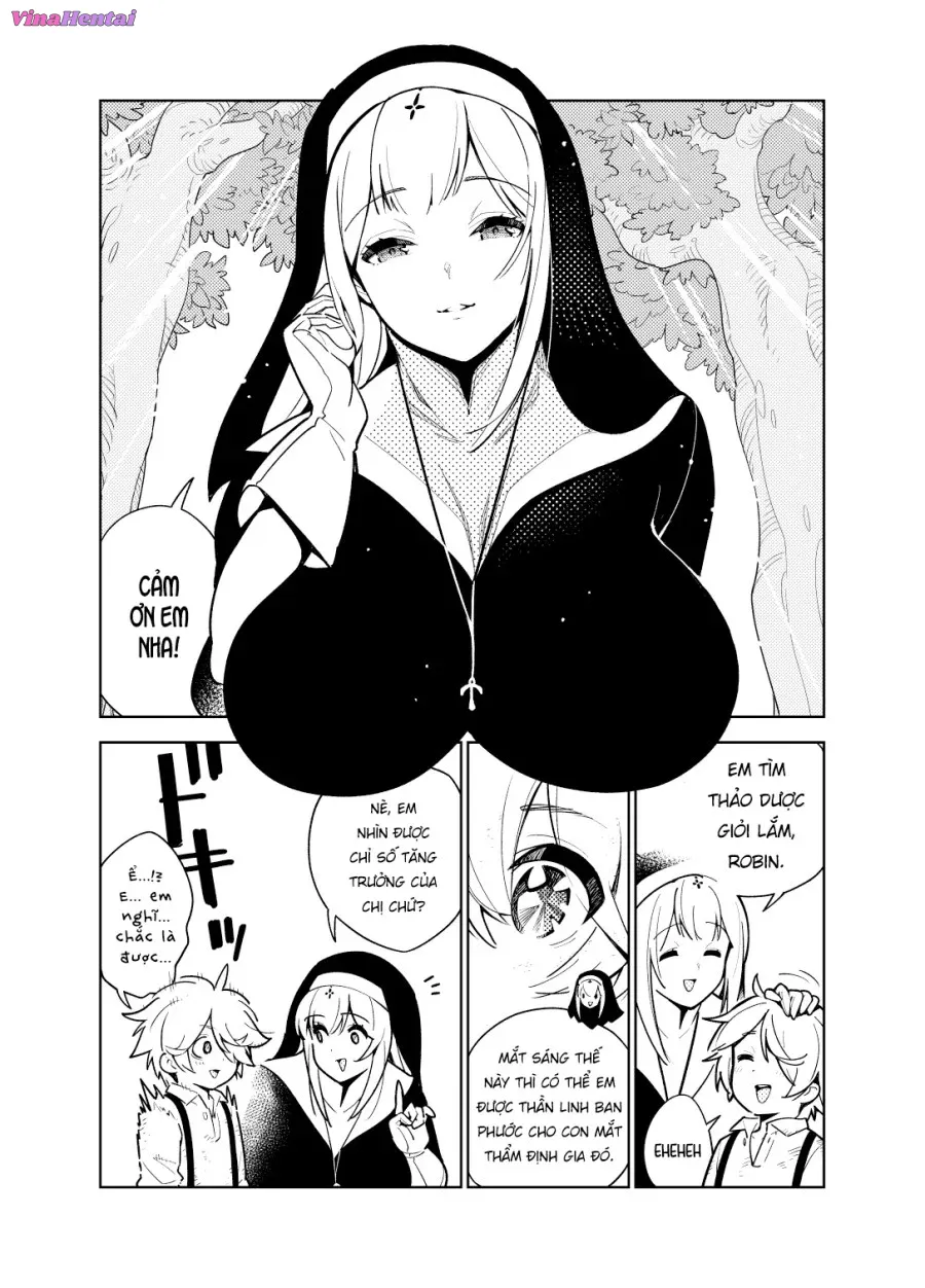HentaiVN.net - Ảnh 3 - Akogare no Onee-chan no Ecchi na Status ga Mieru you ni Nacchatta Boku wa... - Oneshot