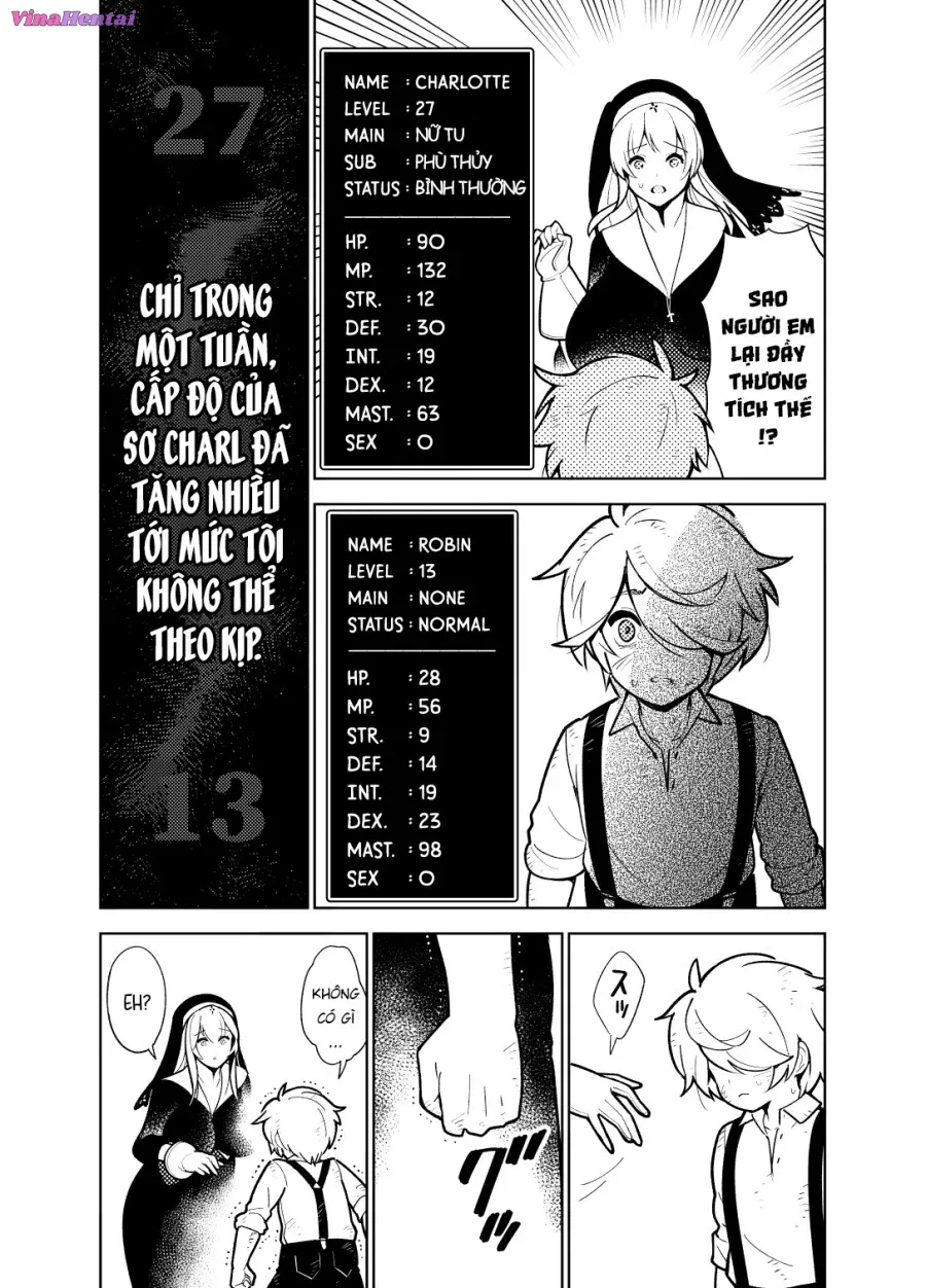 HentaiVN.net - Ảnh 21 - Akogare no Onee-chan no Ecchi na Status ga Mieru you ni Nacchatta Boku wa... - Oneshot