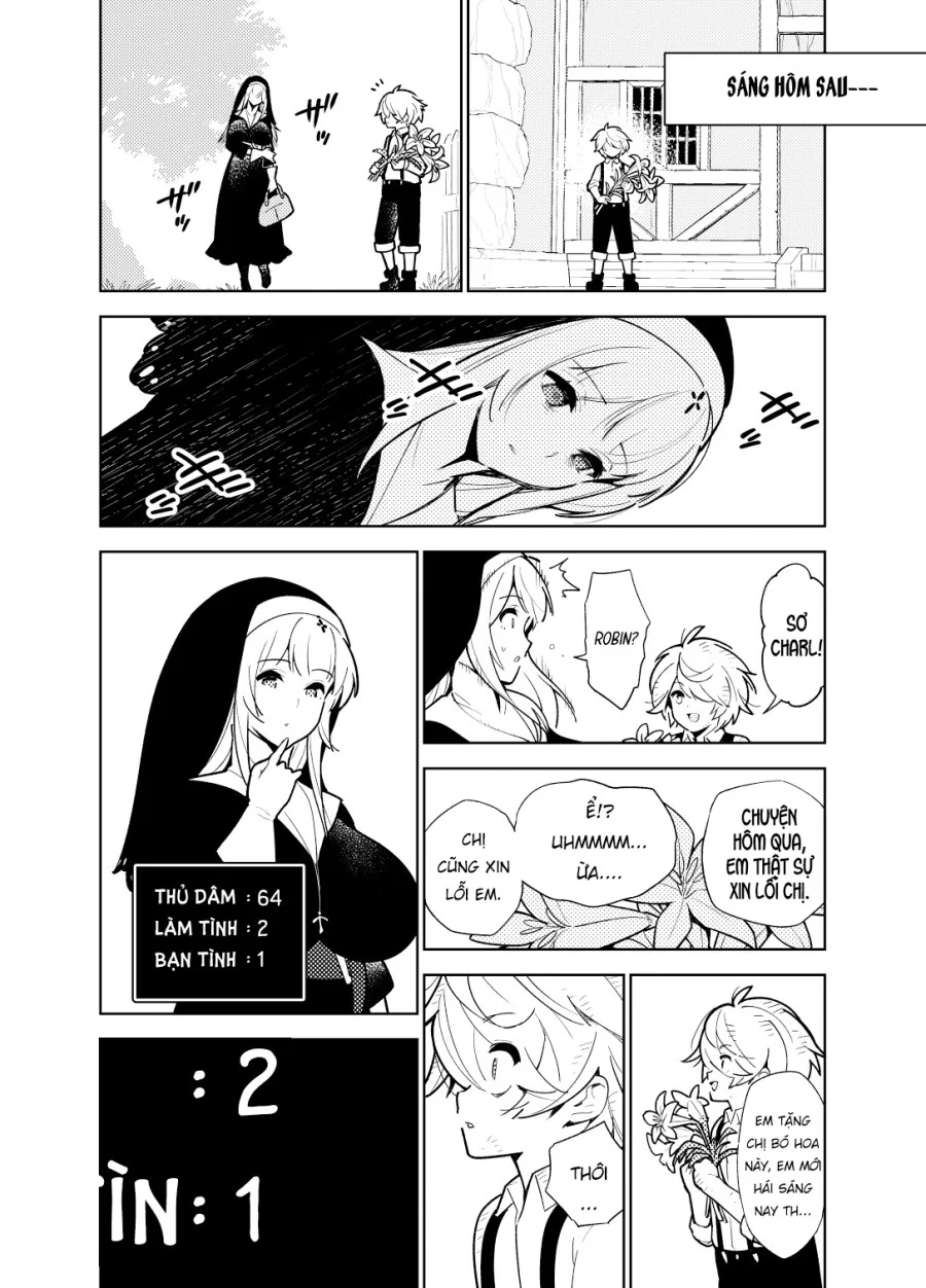 HentaiVN.net - Ảnh 24 - Akogare no Onee-chan no Ecchi na Status ga Mieru you ni Nacchatta Boku wa... - Oneshot