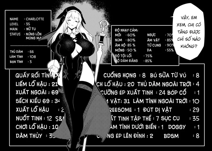 HentaiVN.net - Ảnh 34 - Akogare no Onee-chan no Ecchi na Status ga Mieru you ni Nacchatta Boku wa... - Oneshot