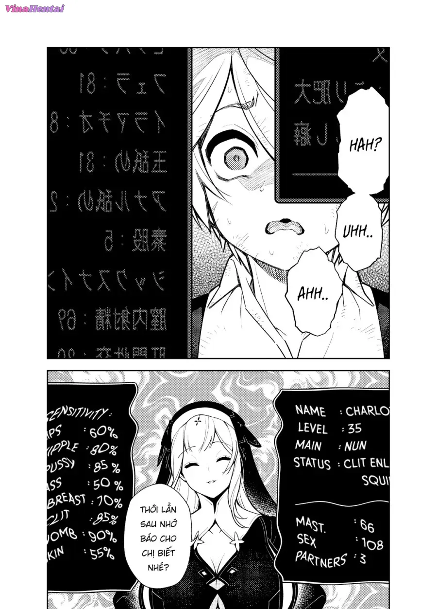 HentaiVN.net - Ảnh 35 - Akogare no Onee-chan no Ecchi na Status ga Mieru you ni Nacchatta Boku wa... - Oneshot
