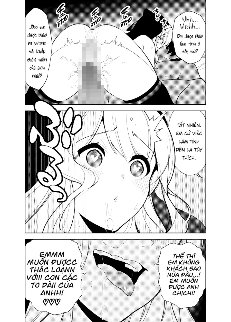HentaiVN.net - Ảnh 50 - Akogare no Onee-chan no Ecchi na Status ga Mieru you ni Nacchatta Boku wa... - Oneshot