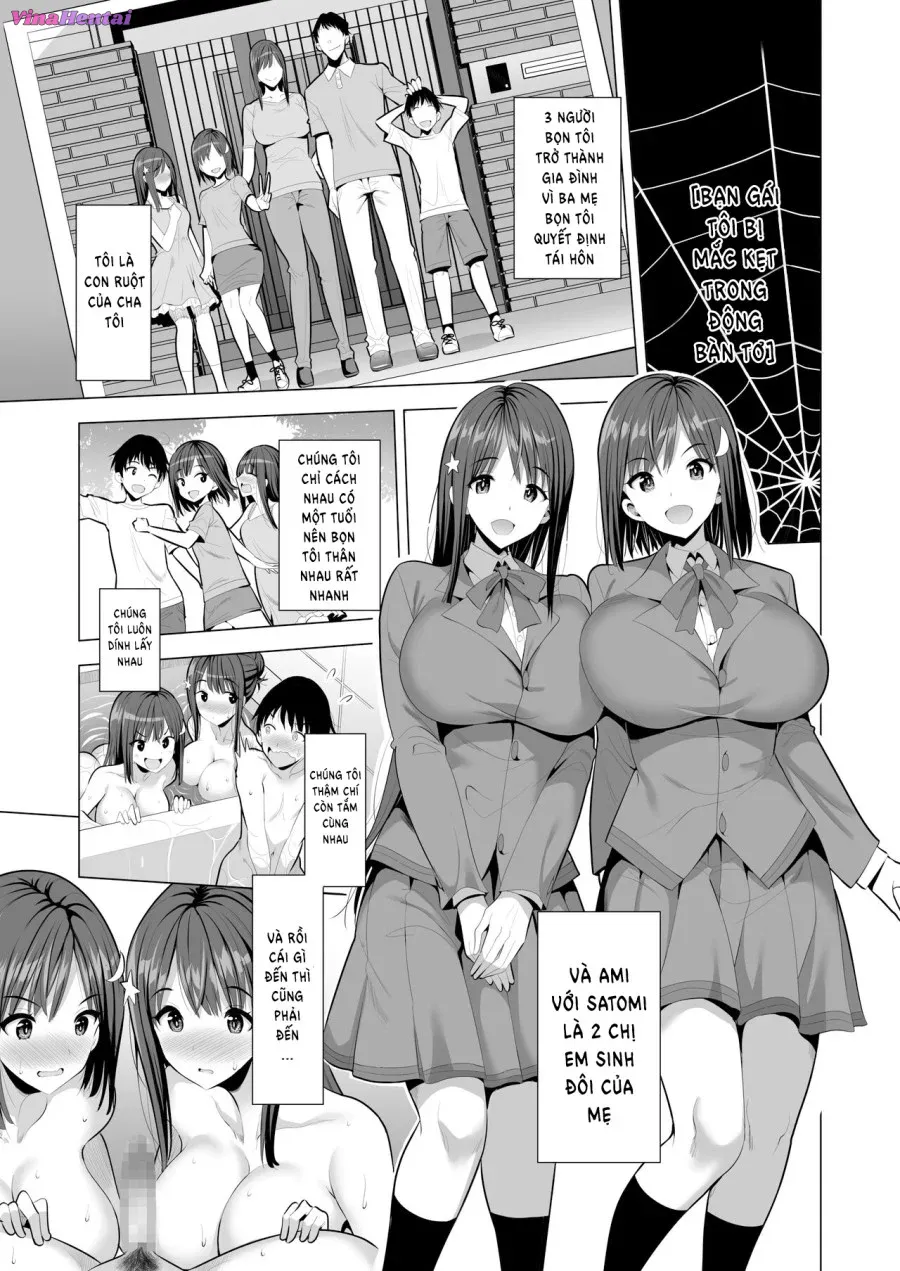 HentaiVN.net - Ảnh 4 - Kumo no Su ni Torawareta Ore no Kanojo-tachi - Oneshot