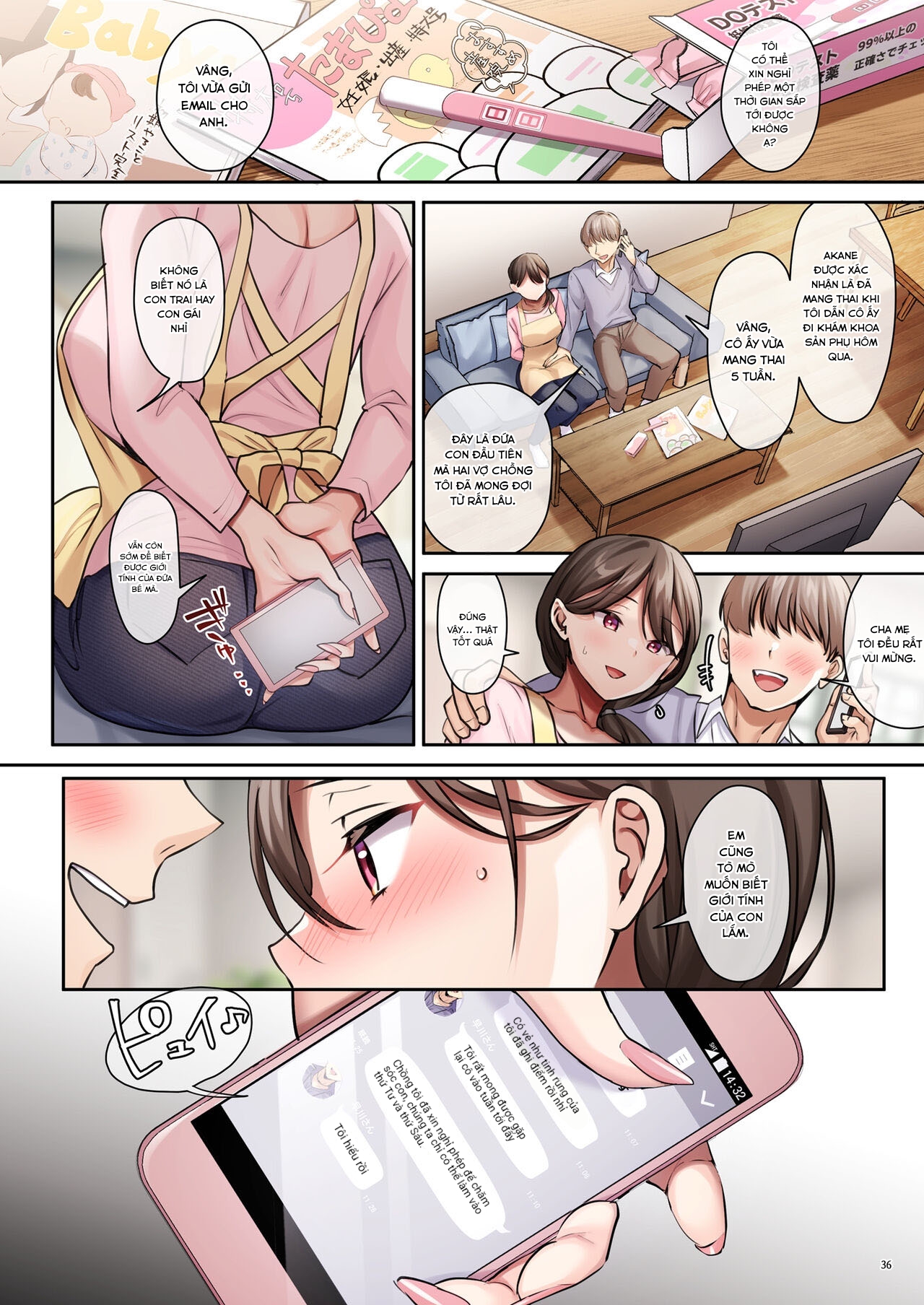 HentaiVN.net - Ảnh 38 - Sare Tsuma to, Shuu 3 de - Oneshot