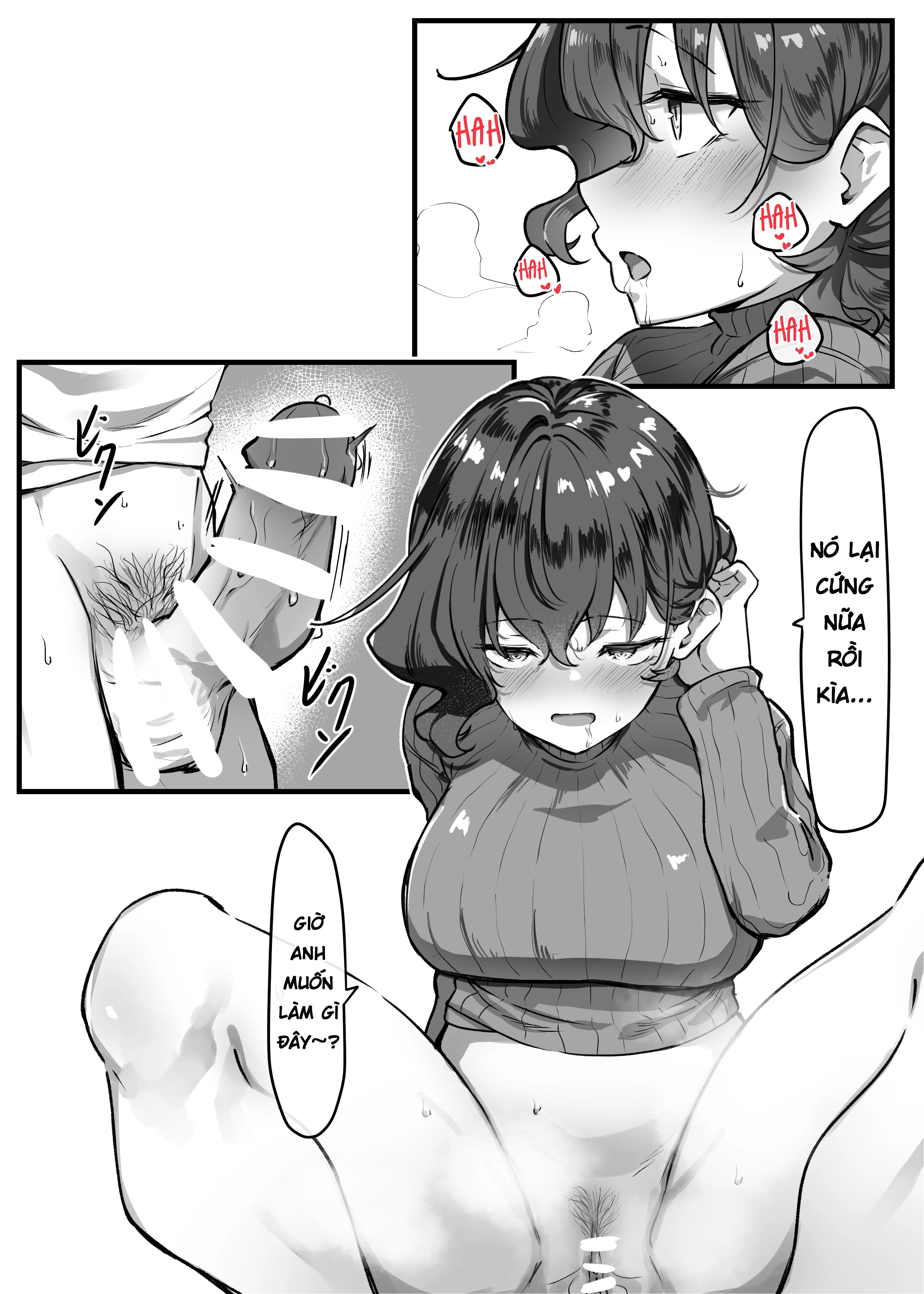 HentaiVN.net - Ảnh 14 - Cô Em Gái Mei-chan Cuồng Hôn - 7. Kiểu Tóc Mới