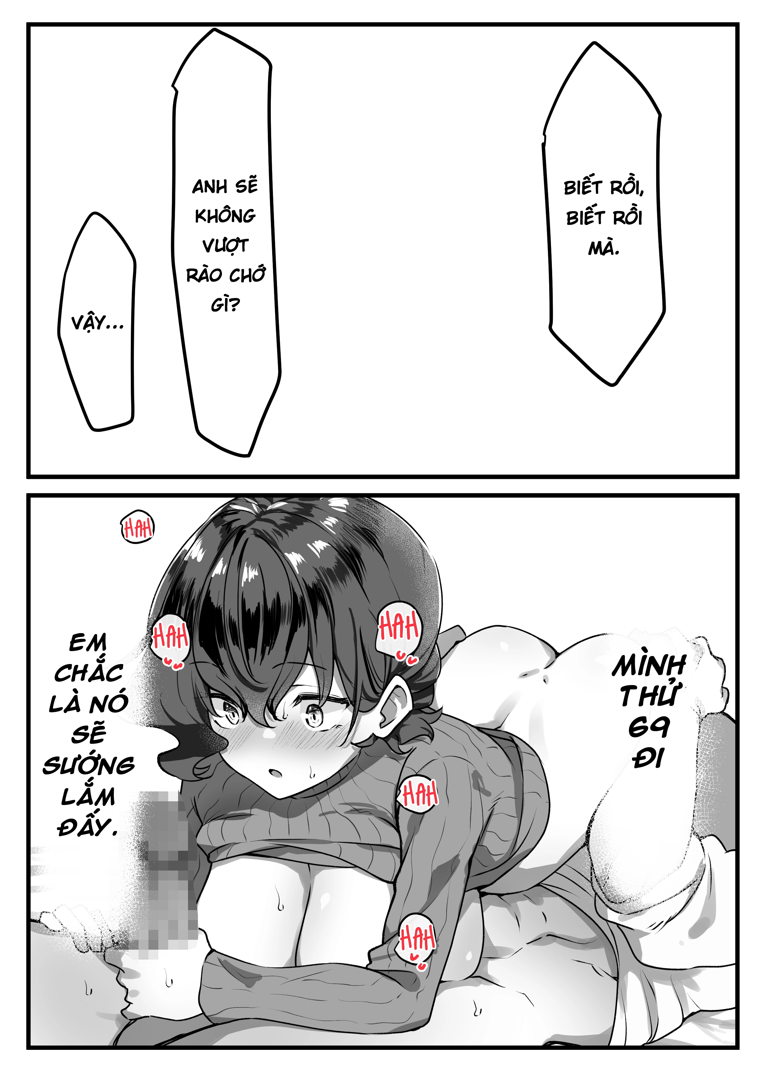 HentaiVN.net - Ảnh 15 - Cô Em Gái Mei-chan Cuồng Hôn - 7. Kiểu Tóc Mới