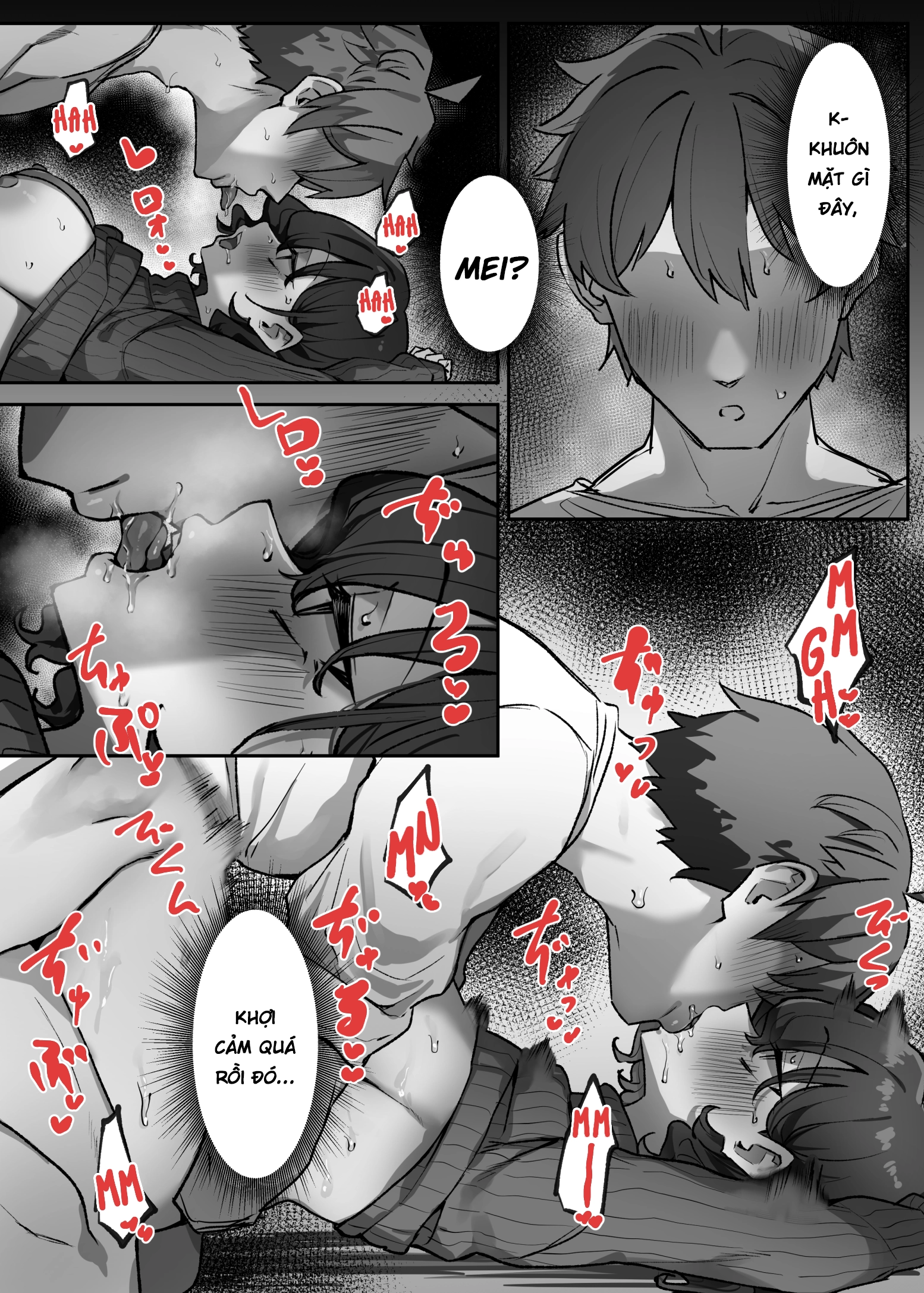 HentaiVN.net - Ảnh 24 - Cô Em Gái Mei-chan Cuồng Hôn - 13. Segg Bùng Nổ