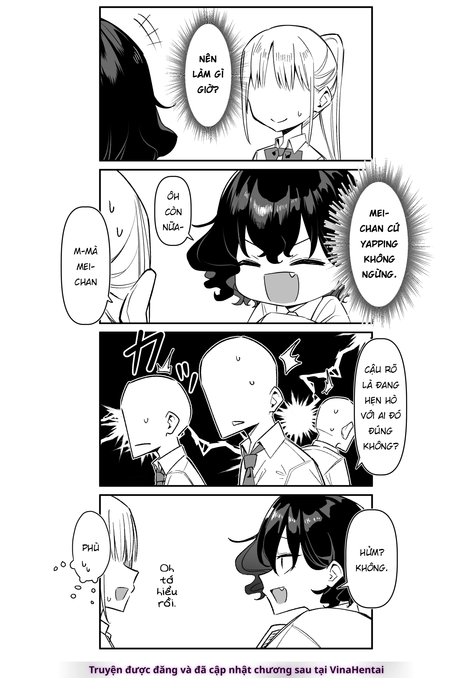 HentaiVN.net - Ảnh 3 - Cô Em Gái Mei-chan Cuồng Hôn - 15. Skinship