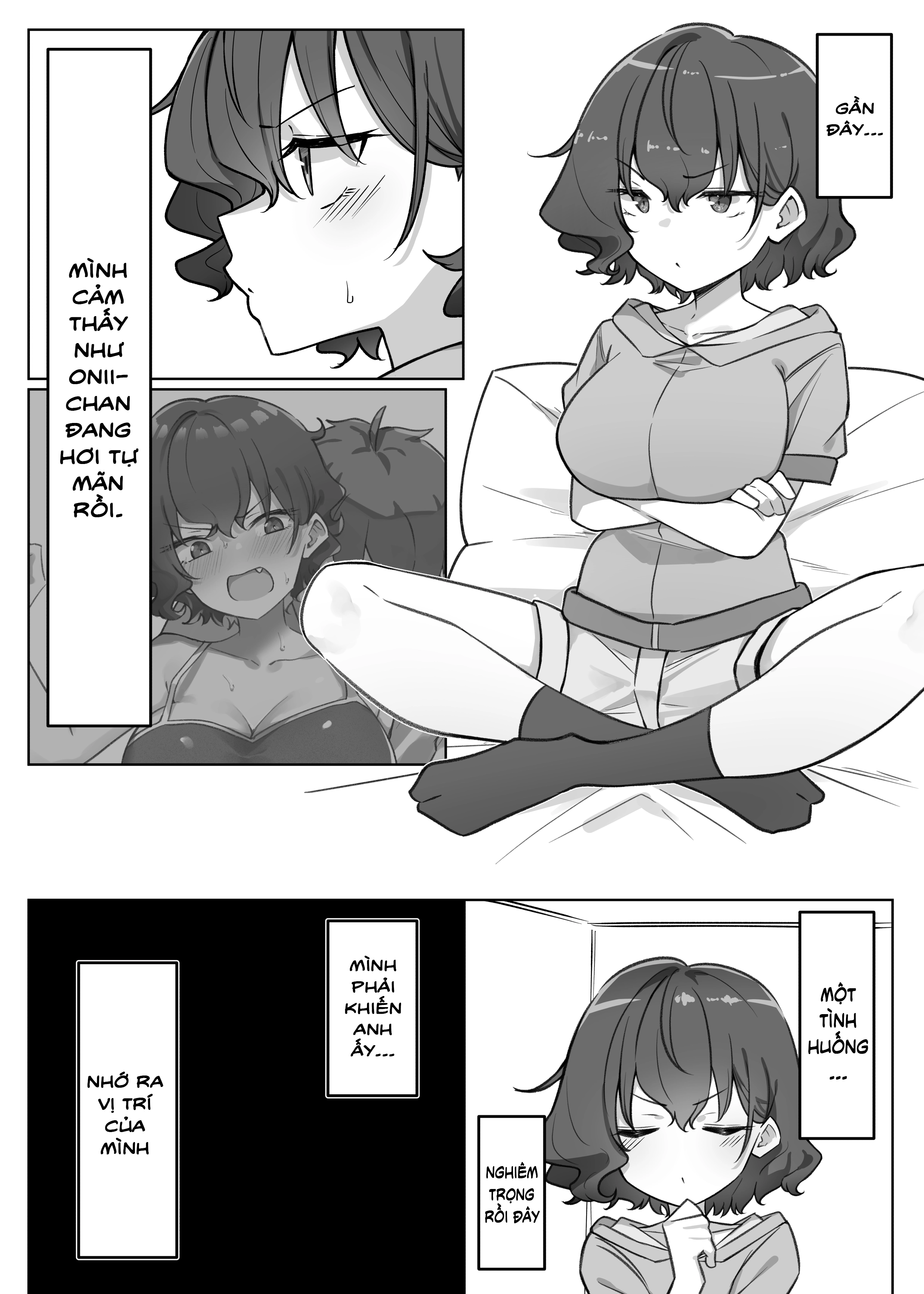 HentaiVN.net - Ảnh 5 - Cô Em Gái Mei-chan Cuồng Hôn - 9. Em Gái FootJob