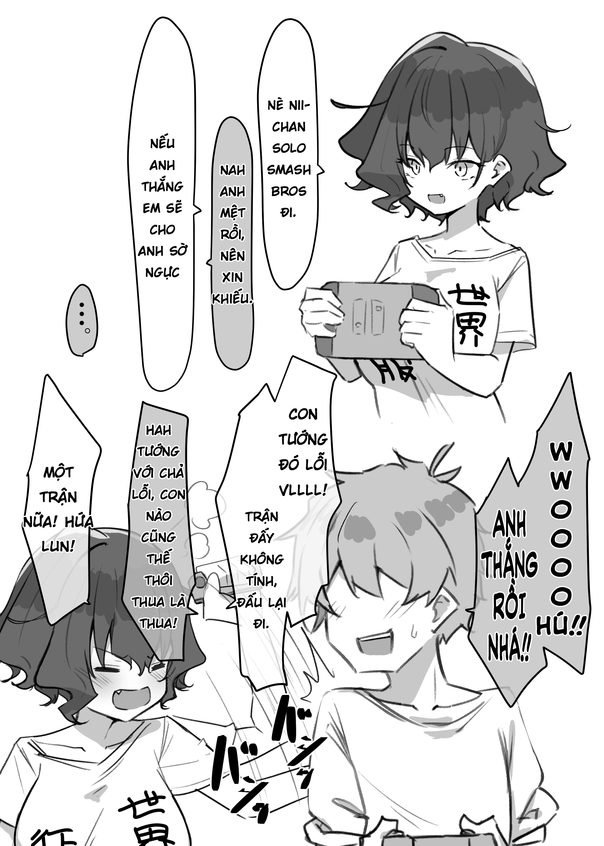 HentaiVN.net - Ảnh 6 - Cô Em Gái Mei-chan Cuồng Hôn - 3. Chuyện Chơi Game