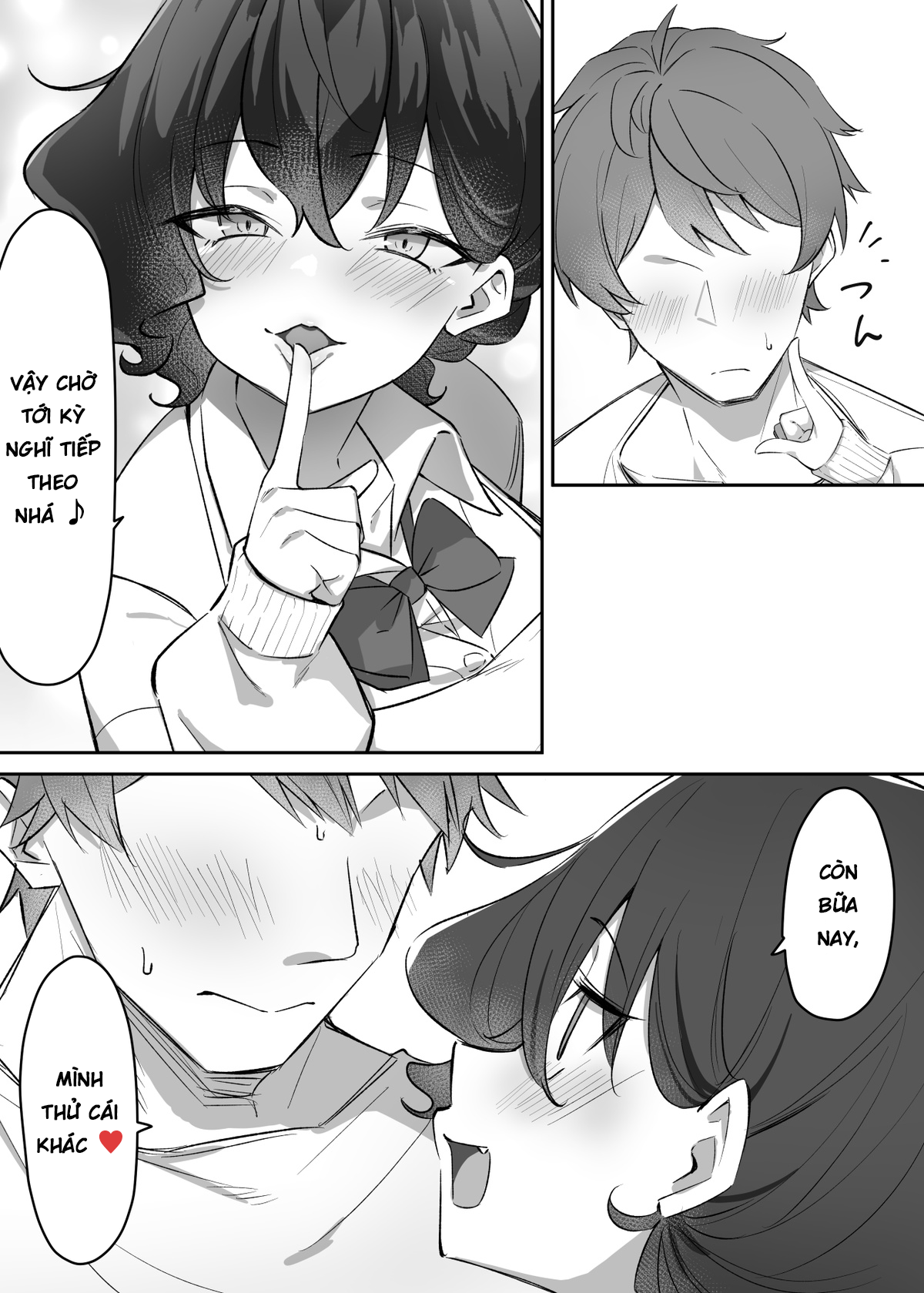 HentaiVN.net - Ảnh 6 - Cô Em Gái Mei-chan Cuồng Hôn - 12. Đã Nắm Thóp Được Onii-chan