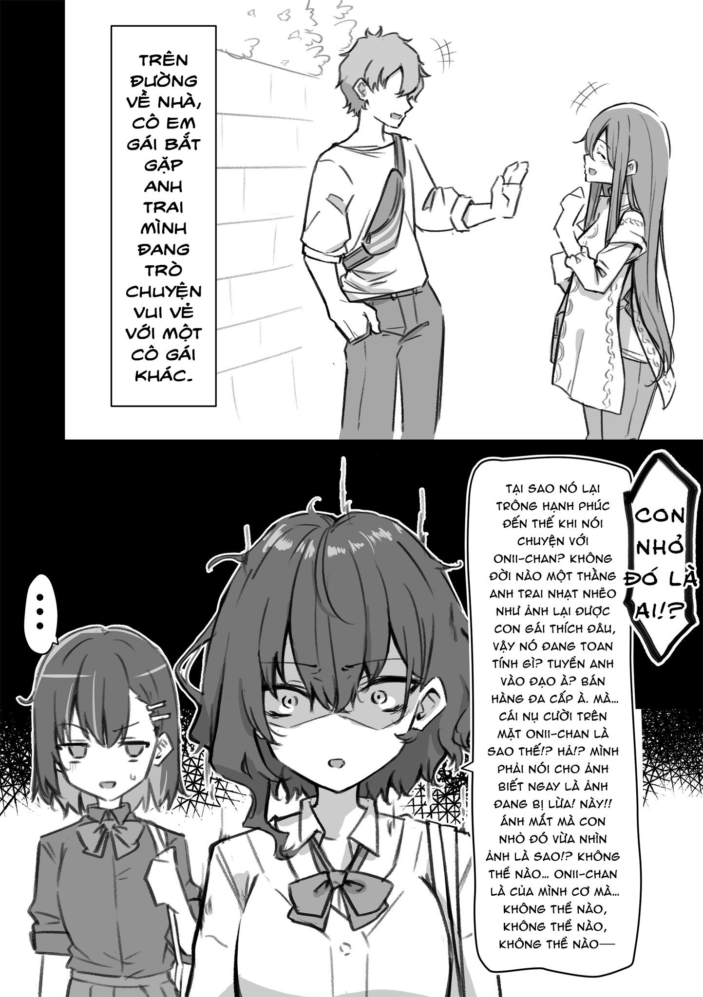 HentaiVN.net - Ảnh 7 - Cô Em Gái Mei-chan Cuồng Hôn - 1. Onii-chan Ngốc