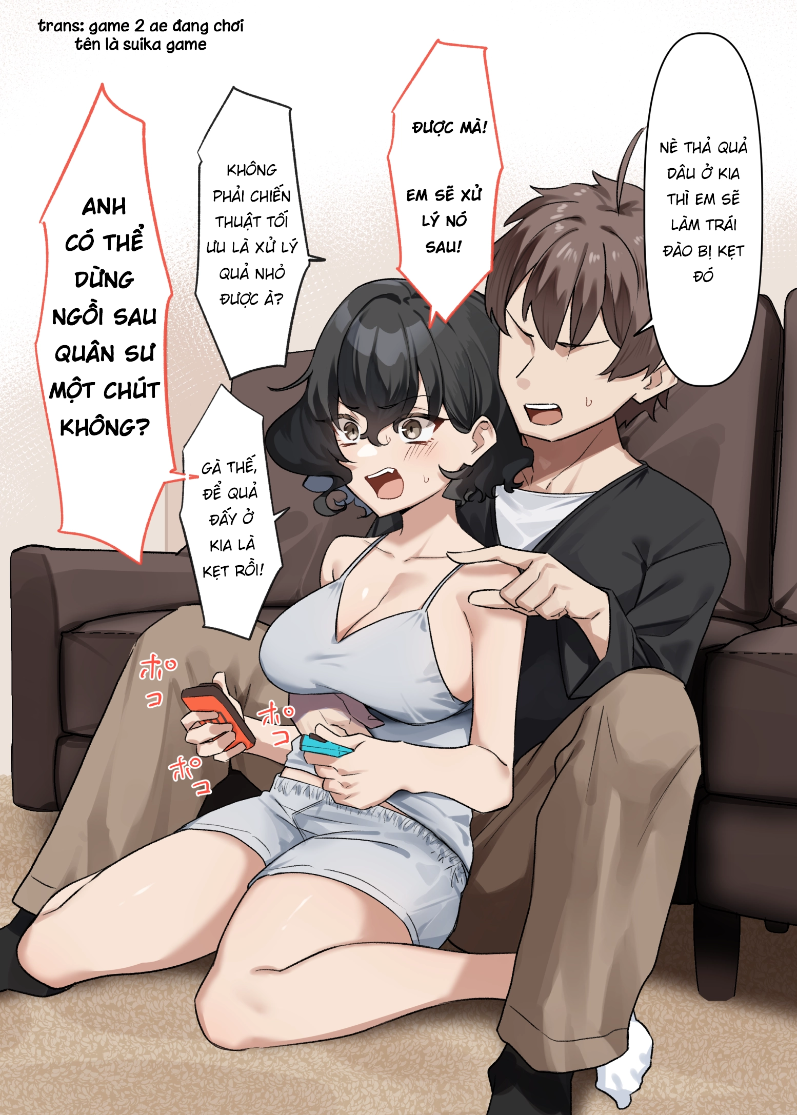 HentaiVN.net - Ảnh 9 - Cô Em Gái Mei-chan Cuồng Hôn - 15. Skinship