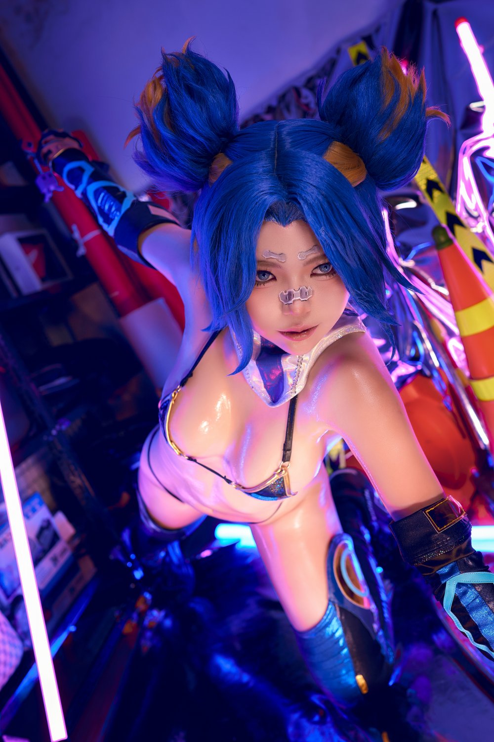 HentaiVN.net - Ảnh 27 - Ảnh cosplay Neon (valovant) - Ảnh cosplay neon