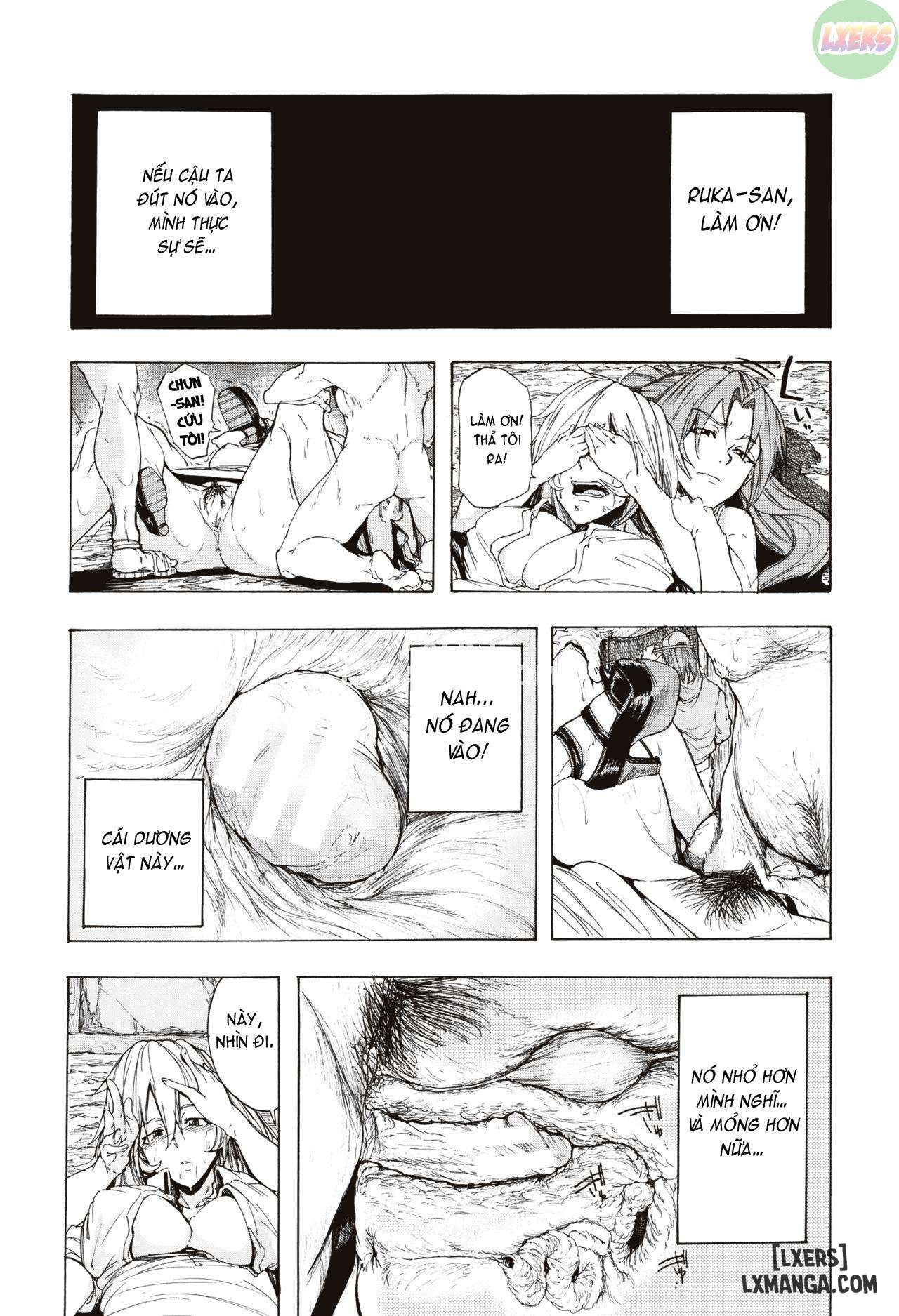 HentaiVN.net - Ảnh 17 - Juurin no Ame - Chapter 4