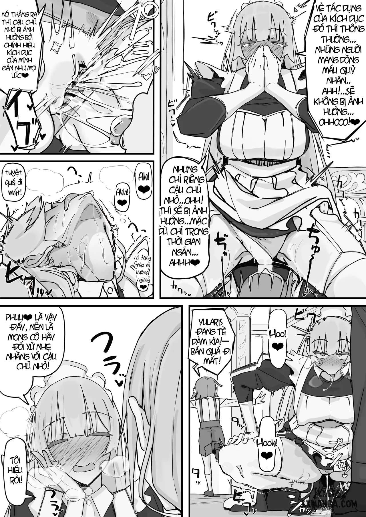 HentaiVN.net - Ảnh 3 - Kanjou Seigen Meido (Kari) - Chap 1