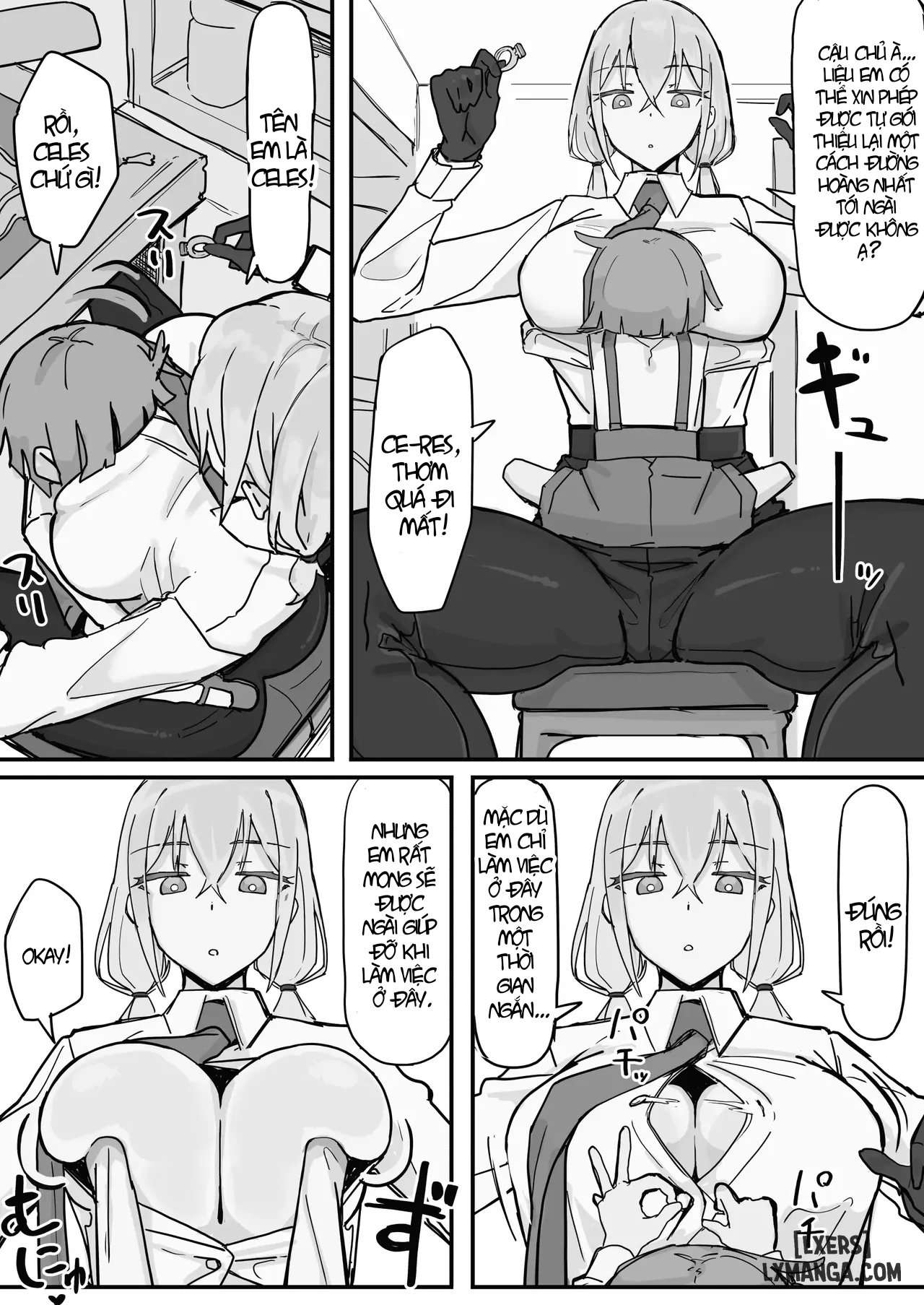 HentaiVN.net - Ảnh 5 - Kanjou Seigen Meido (Kari) - Chap 1