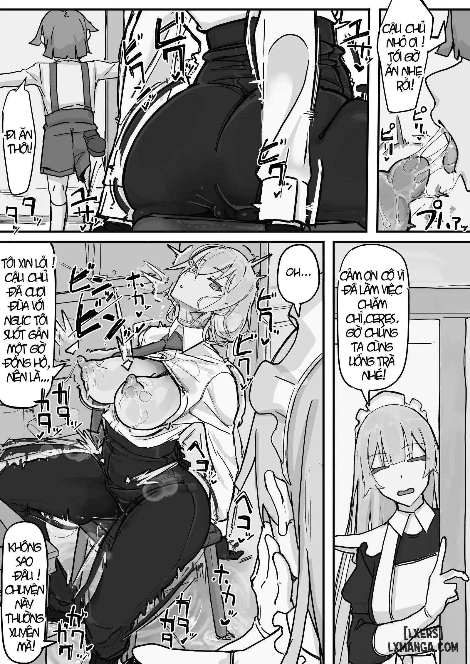 HentaiVN.net - Ảnh 9 - Kanjou Seigen Meido (Kari) - Chap 1