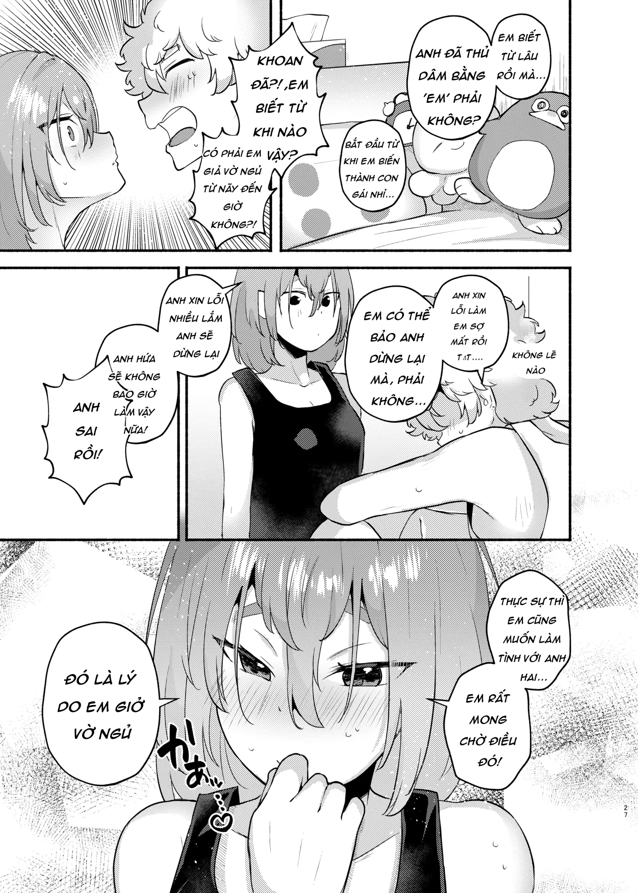 HentaiVN.net - Ảnh 27 - My Lil Bro is now My Lil Sis?!  - Tổng hợp xem cho đã!