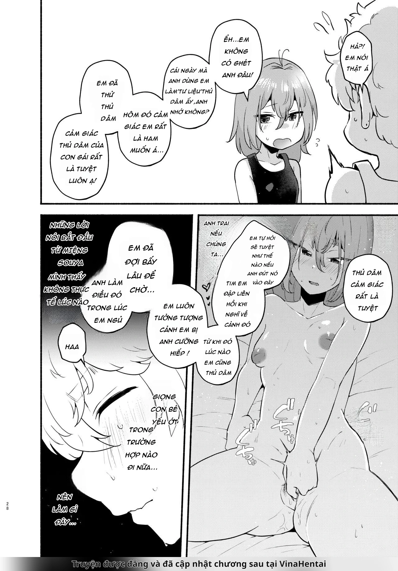 HentaiVN.net - Ảnh 4 - My Lil Bro is now My Lil Sis?!  - 2/4:sự thật bất ngờ💥
