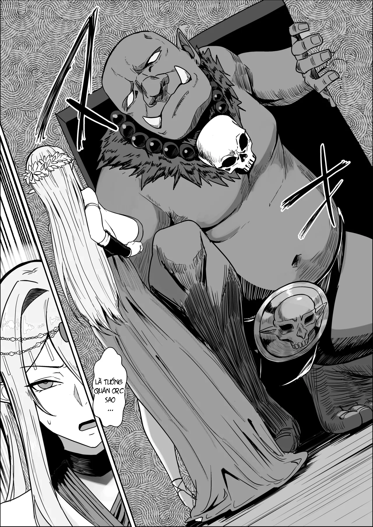 HentaiVN.net - Ảnh 7 - Torawareta Elf Touzen Seidorei no Kei - oneshot